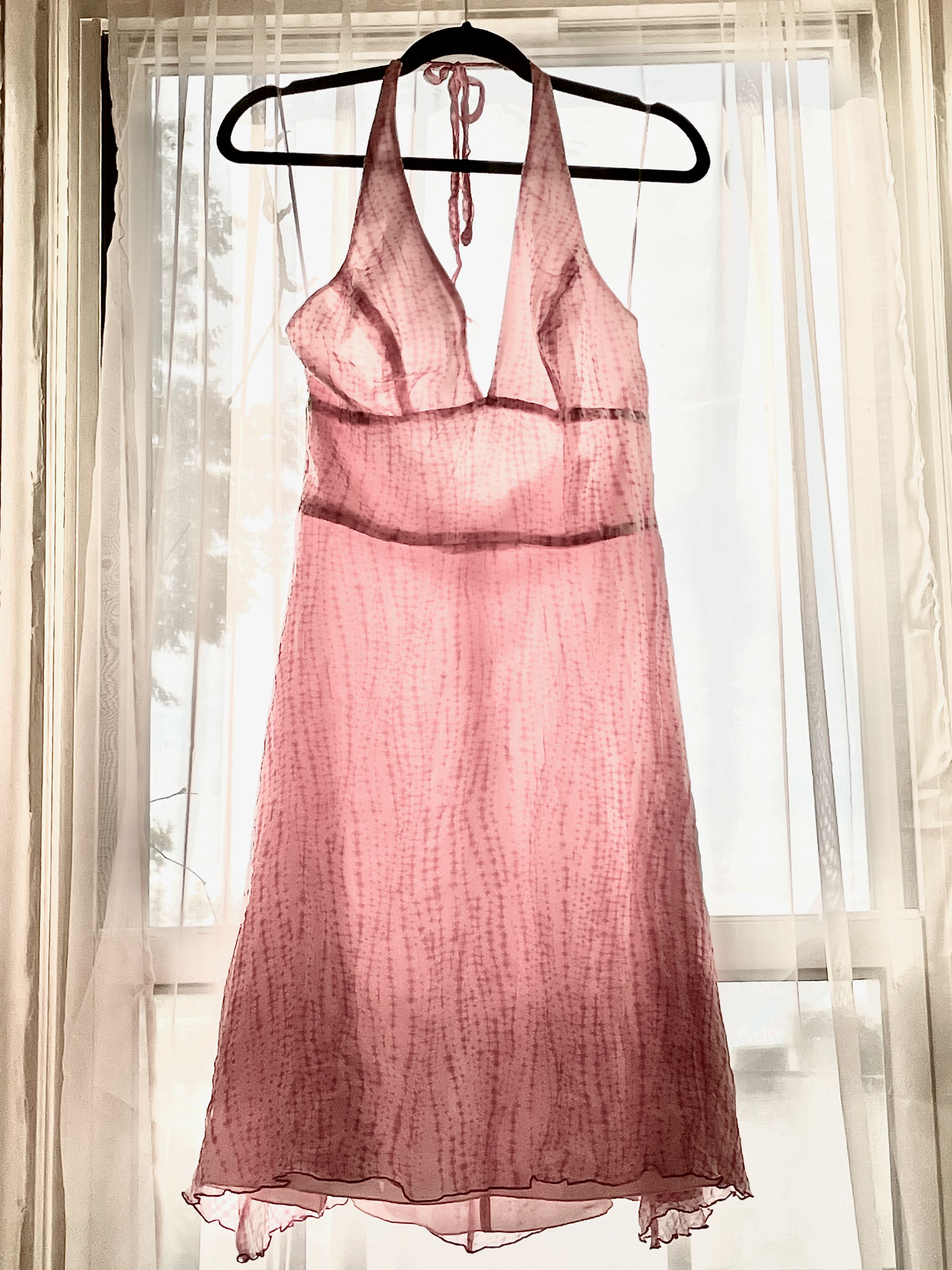strapless open back dress Princess Pink Pearl Dress – The Contour Closet