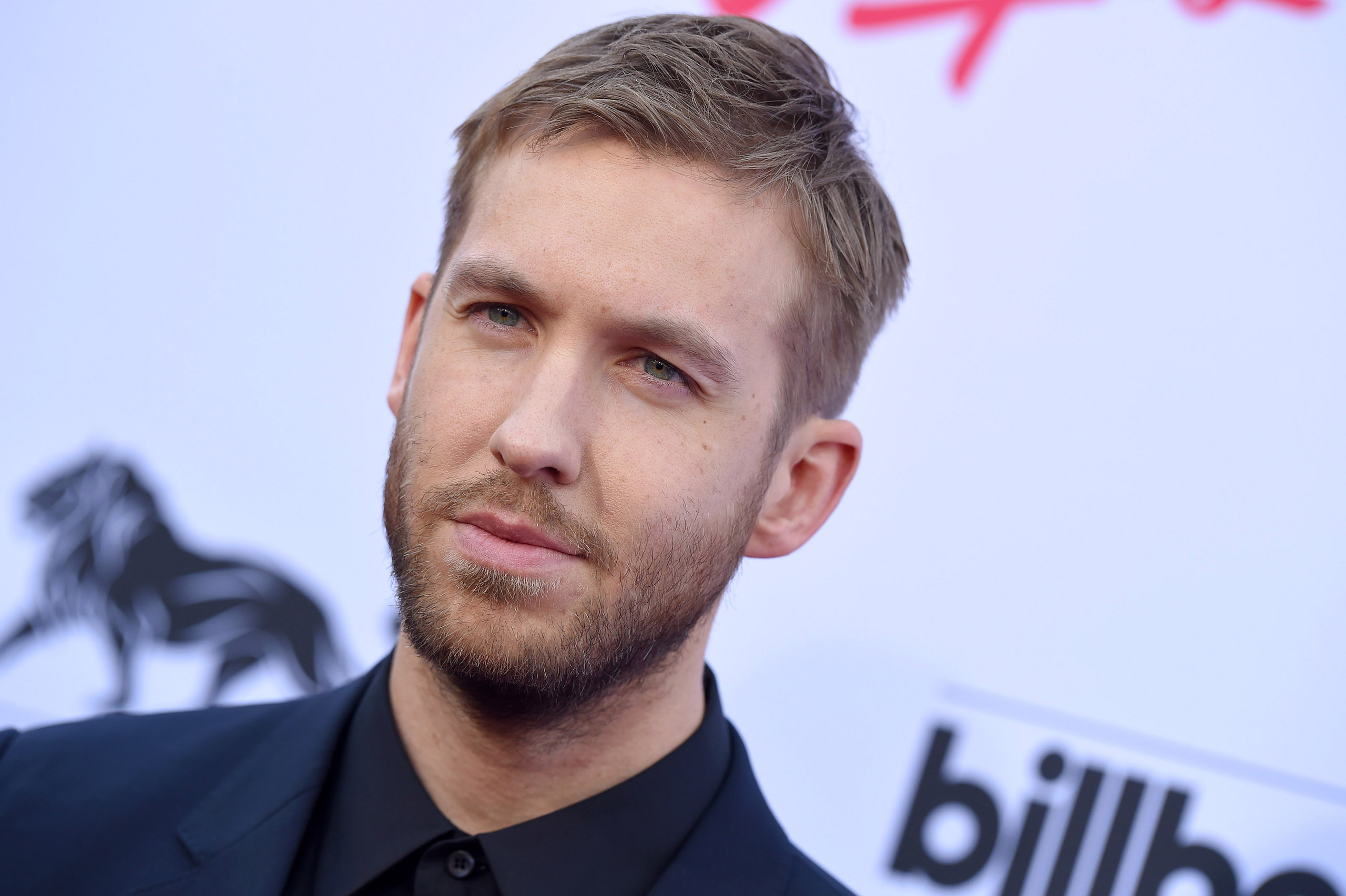 DJ Calvin Harris arrives at the 2015 Billboard Music Awards in Las Vegas, Nevada on May 17, 2015.