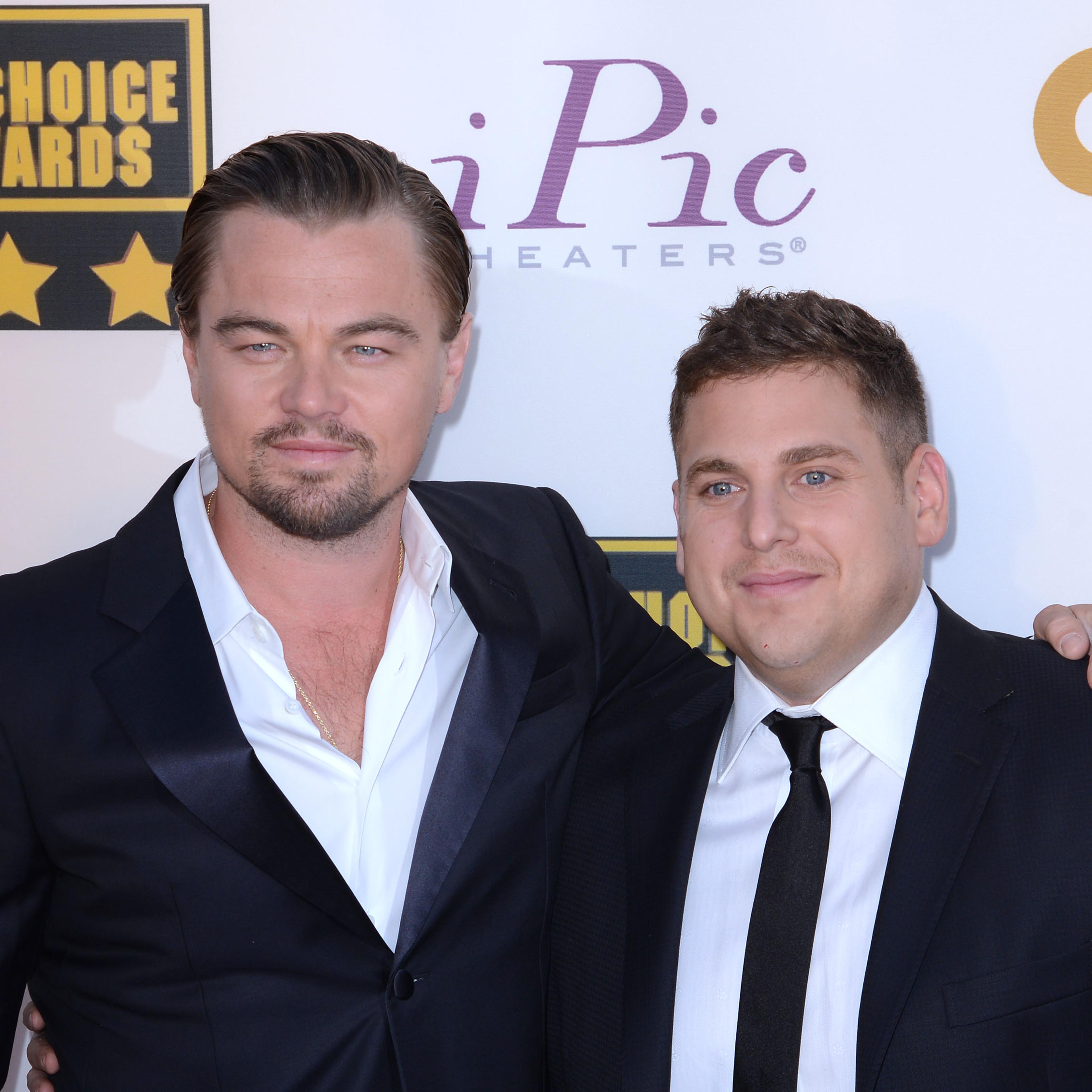 Leonardo DiCaprio and Jonah Hill
