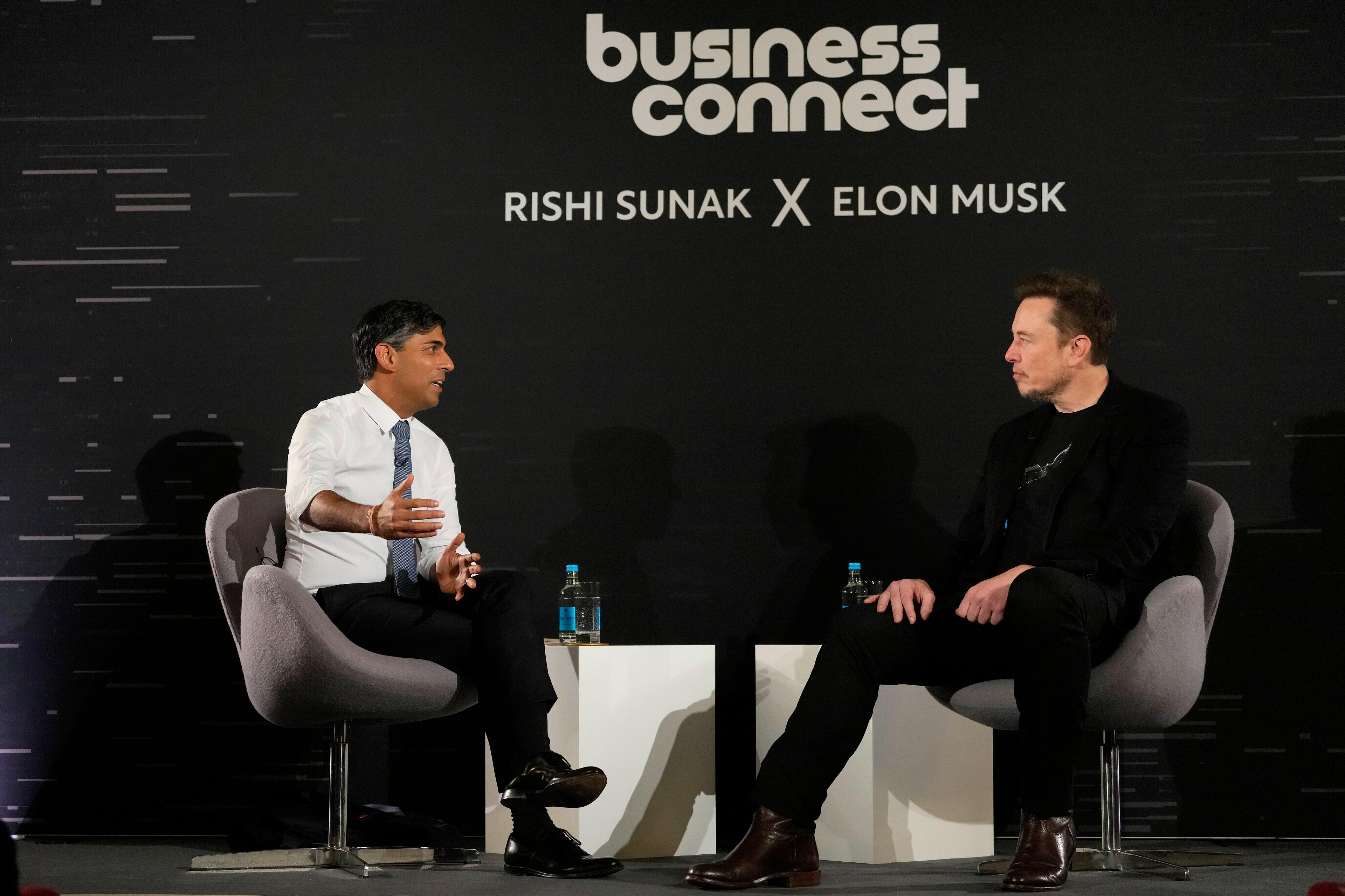 Elon Musk Tells Rishi Sunak AI Will Eliminate Need for Jobs