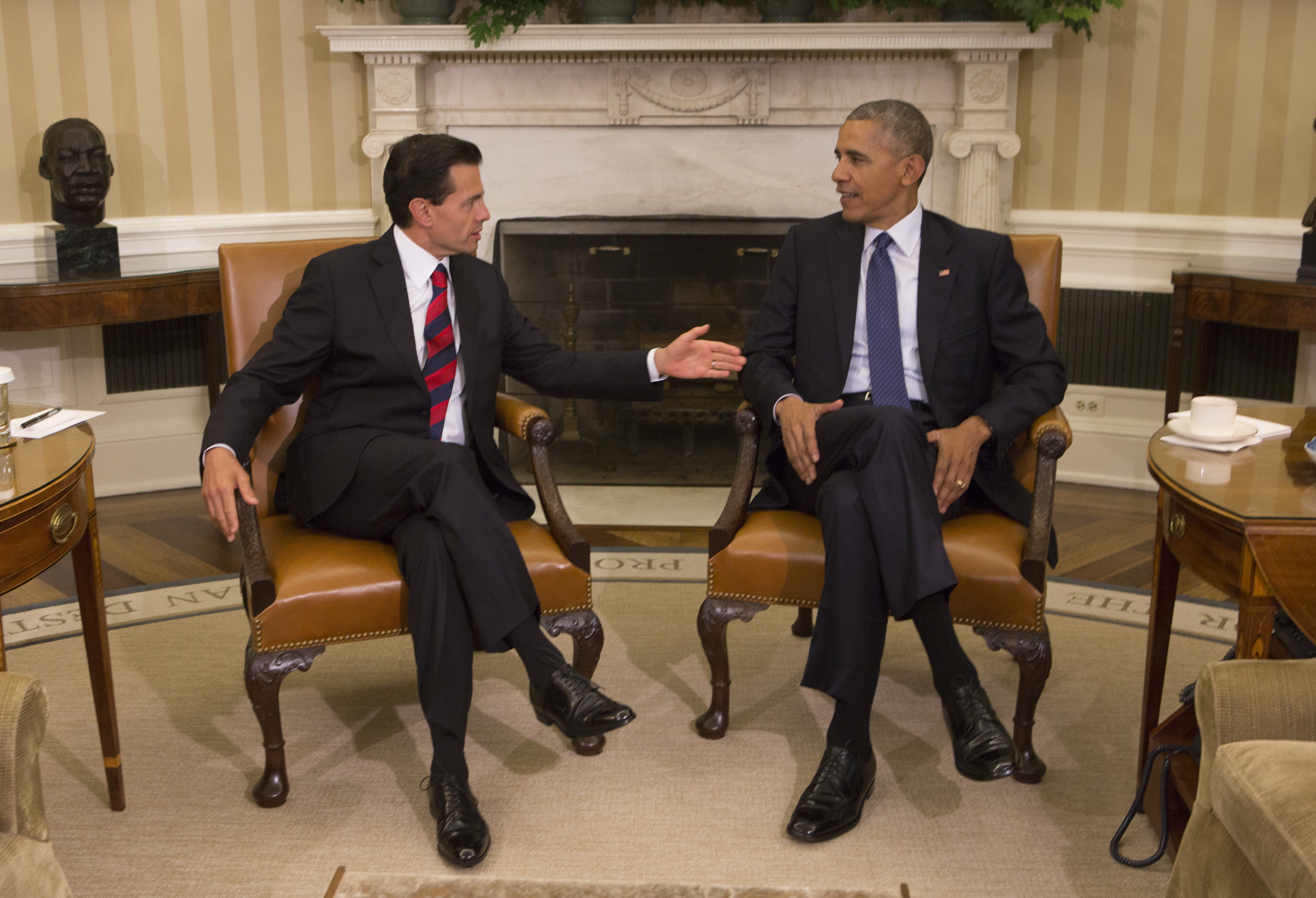President Obama Holds News Conference With Mexican President Enrique Pena Nieto