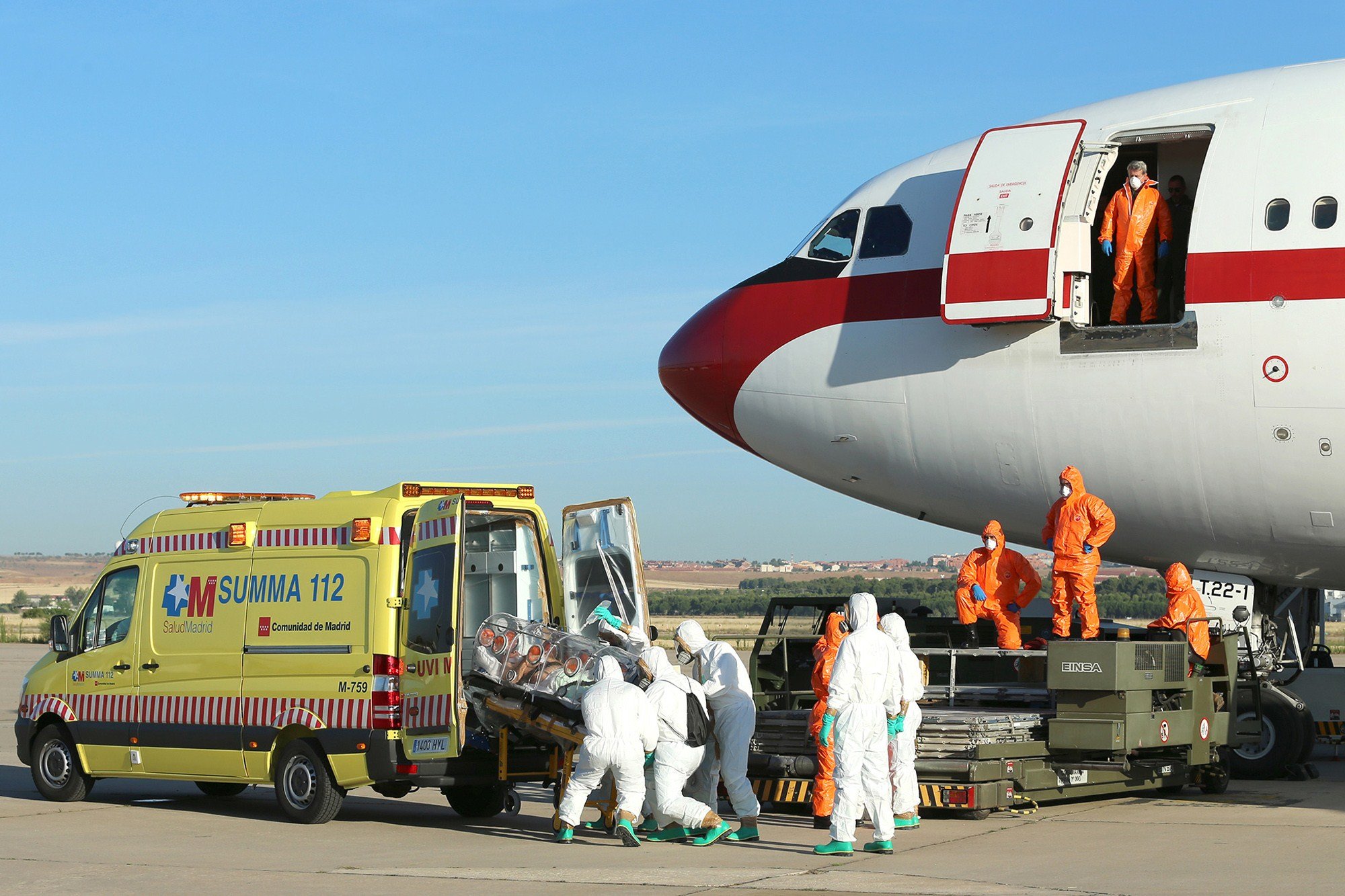 SPAIN-LIBERIA-HEALTH-WAFRICA-EBOLA