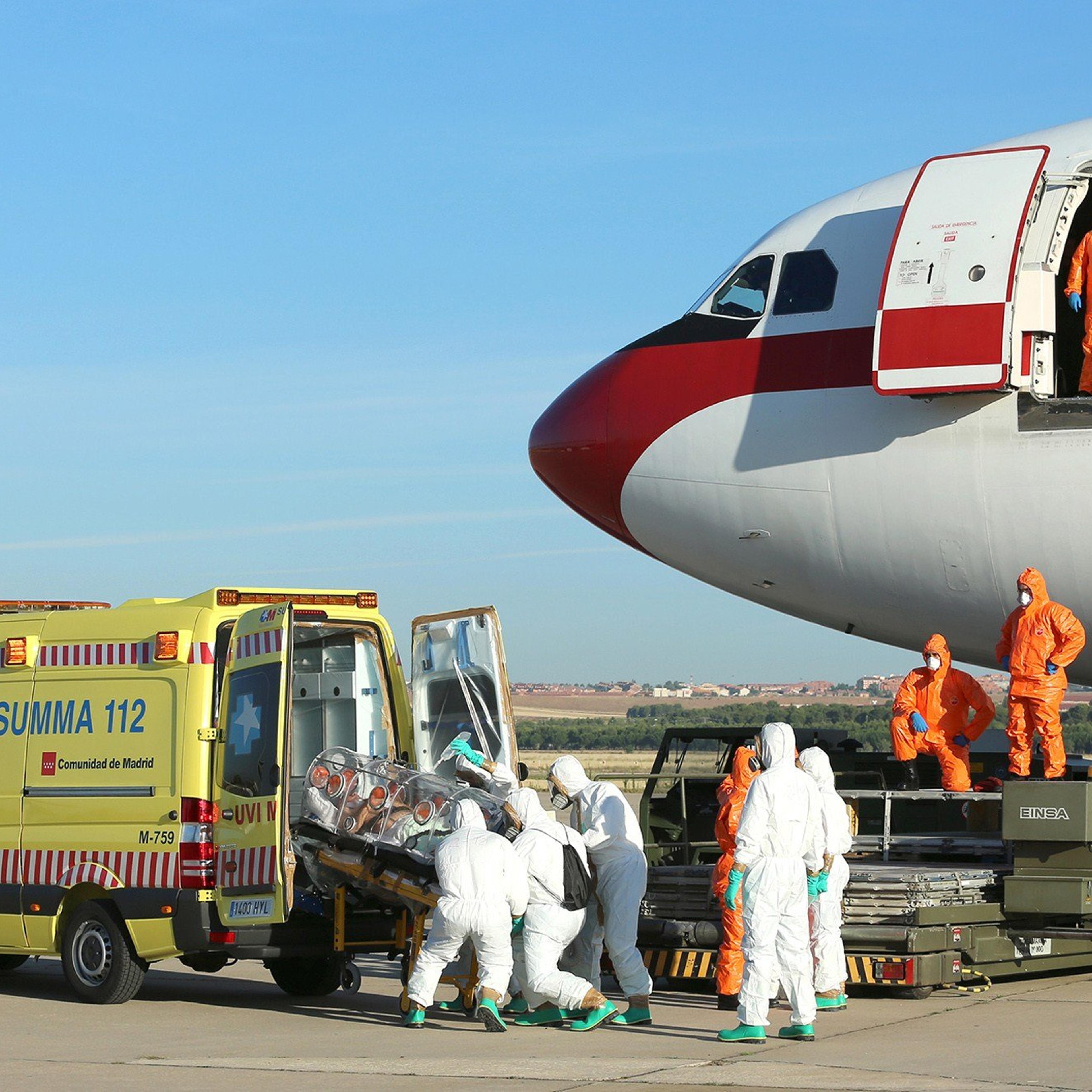 SPAIN-LIBERIA-HEALTH-WAFRICA-EBOLA
