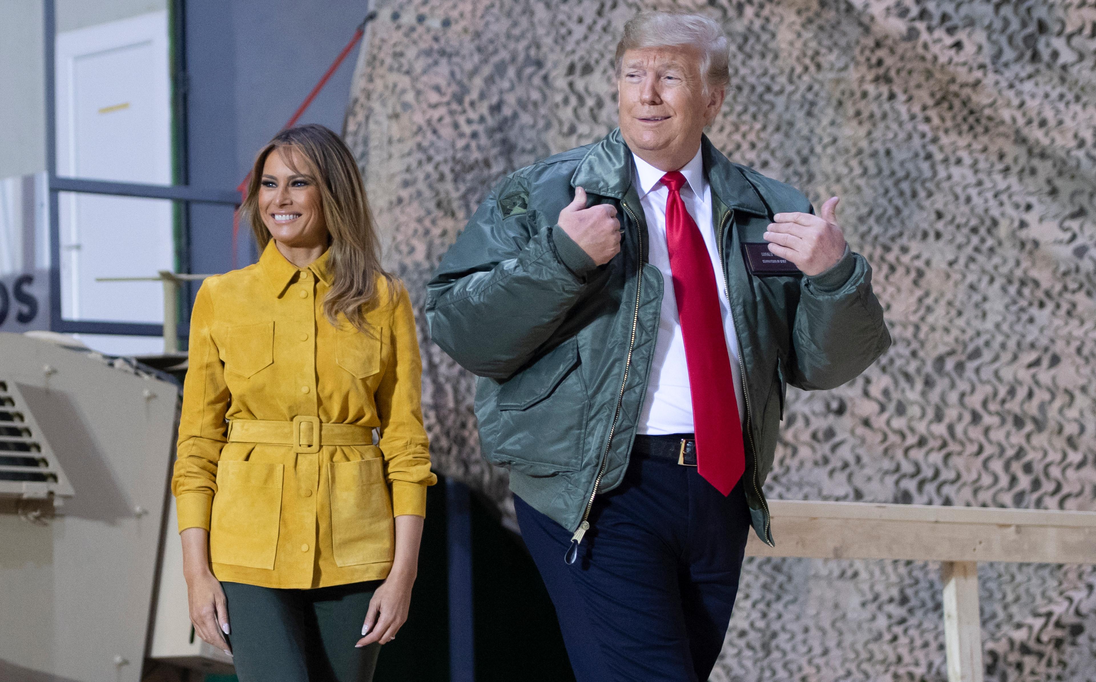 Trump Returns to White House After Surprise Iraq Trip