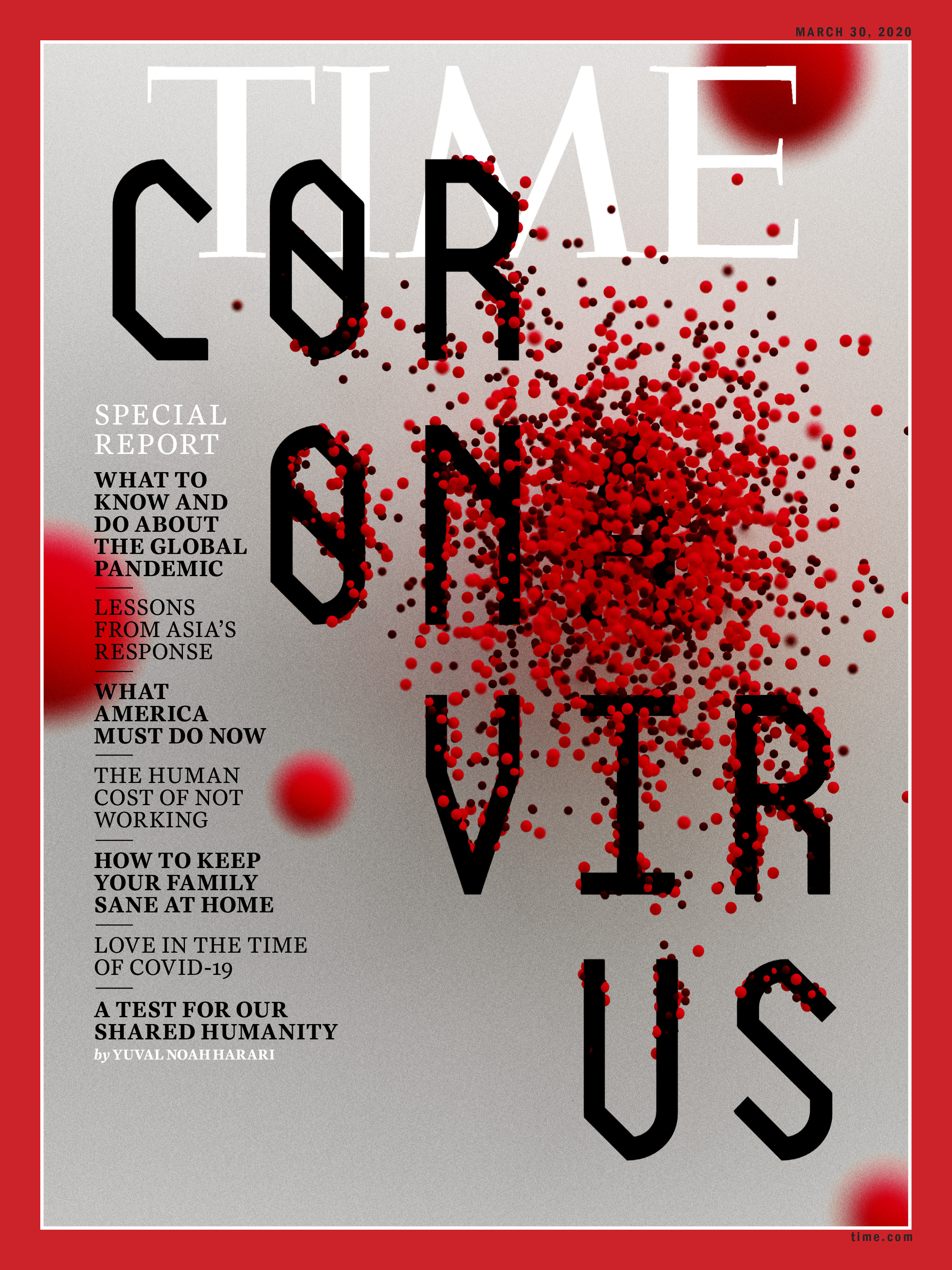 Coronavirus Special Report Time Magazine Cover