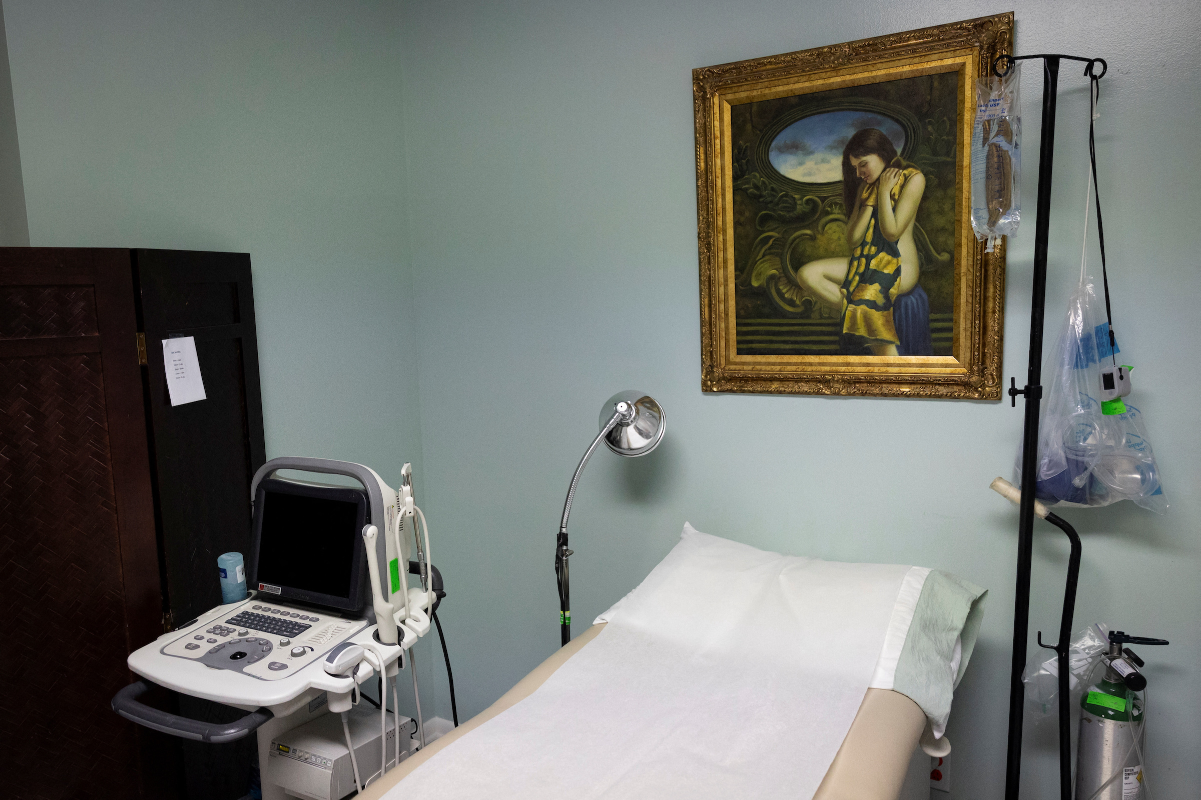 An abortion clinic prepares to close its doors ahead of Florida's abortion ban, in Fort Pierce
