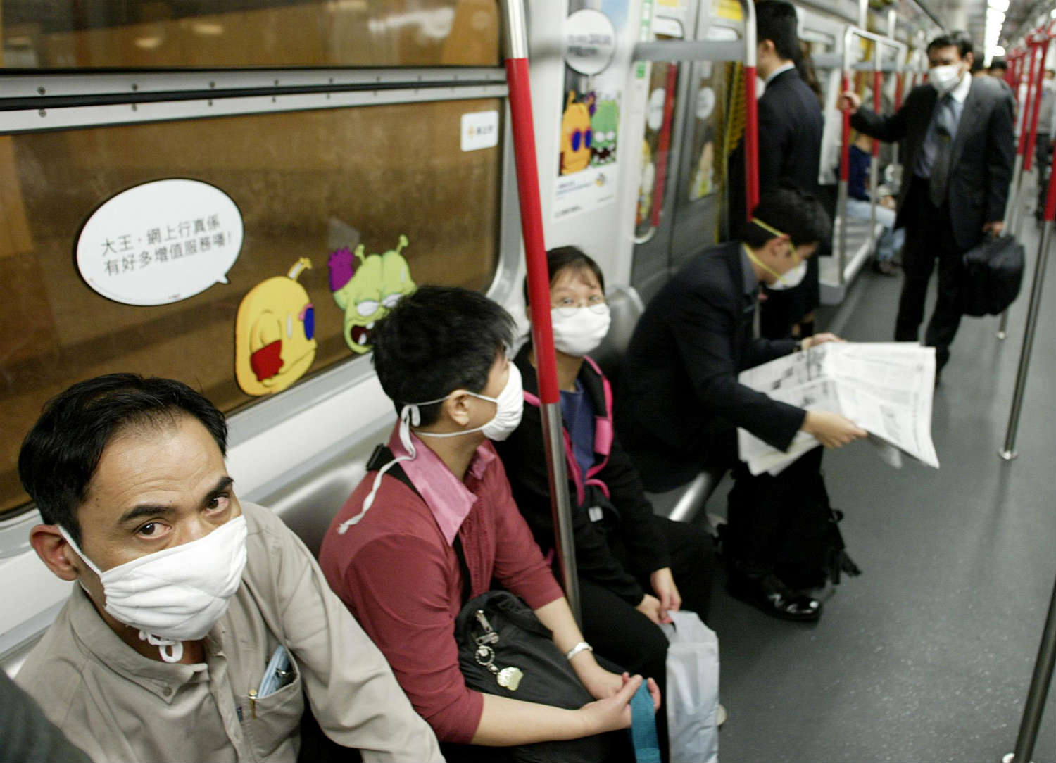SARS ravaged Hong Kong in 2003