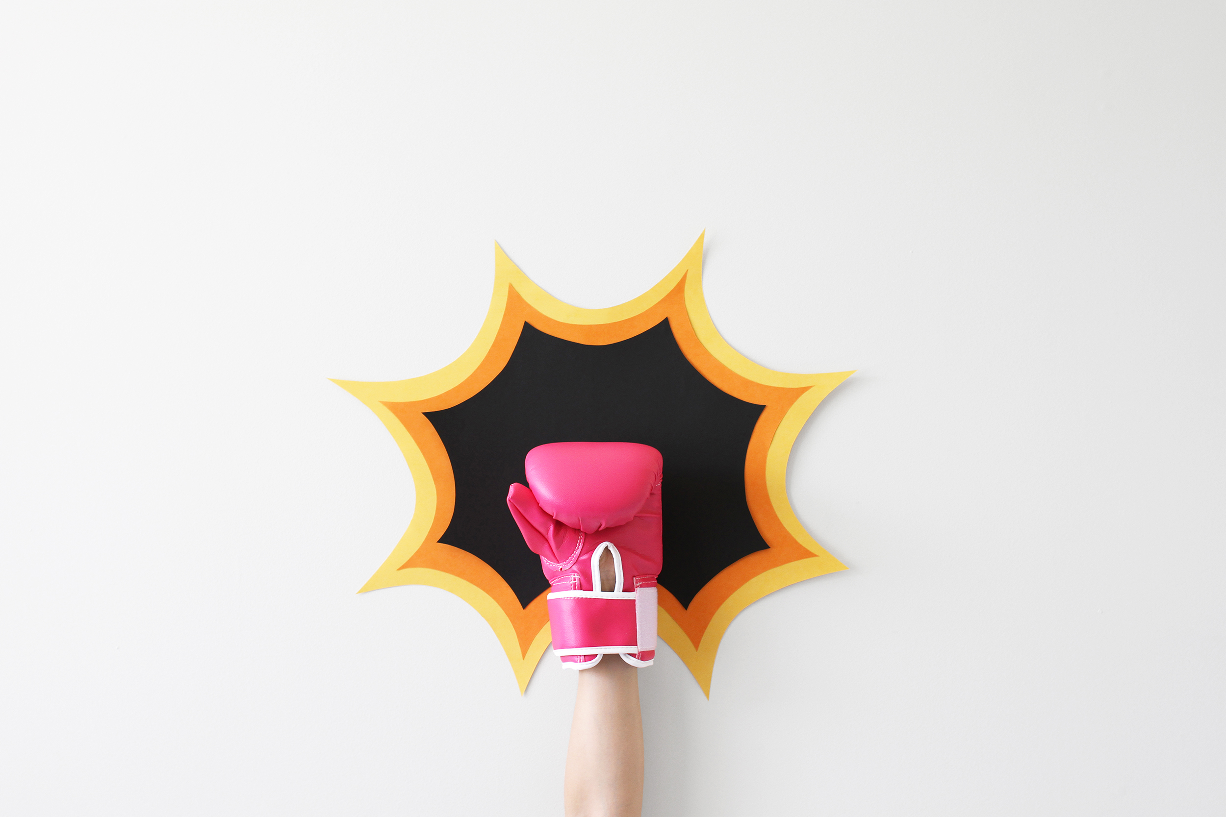 boxing glove body image fitness health strength success motto stock