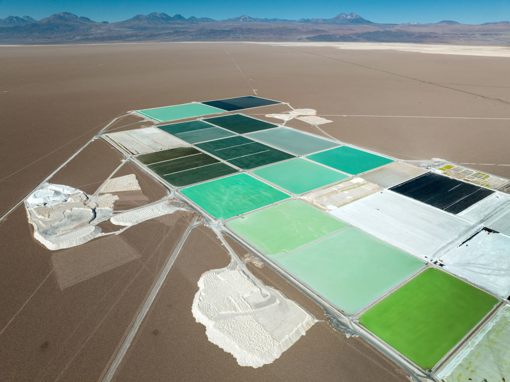 Chile Mines Lithium From Salt Flats Of Atacama Desert