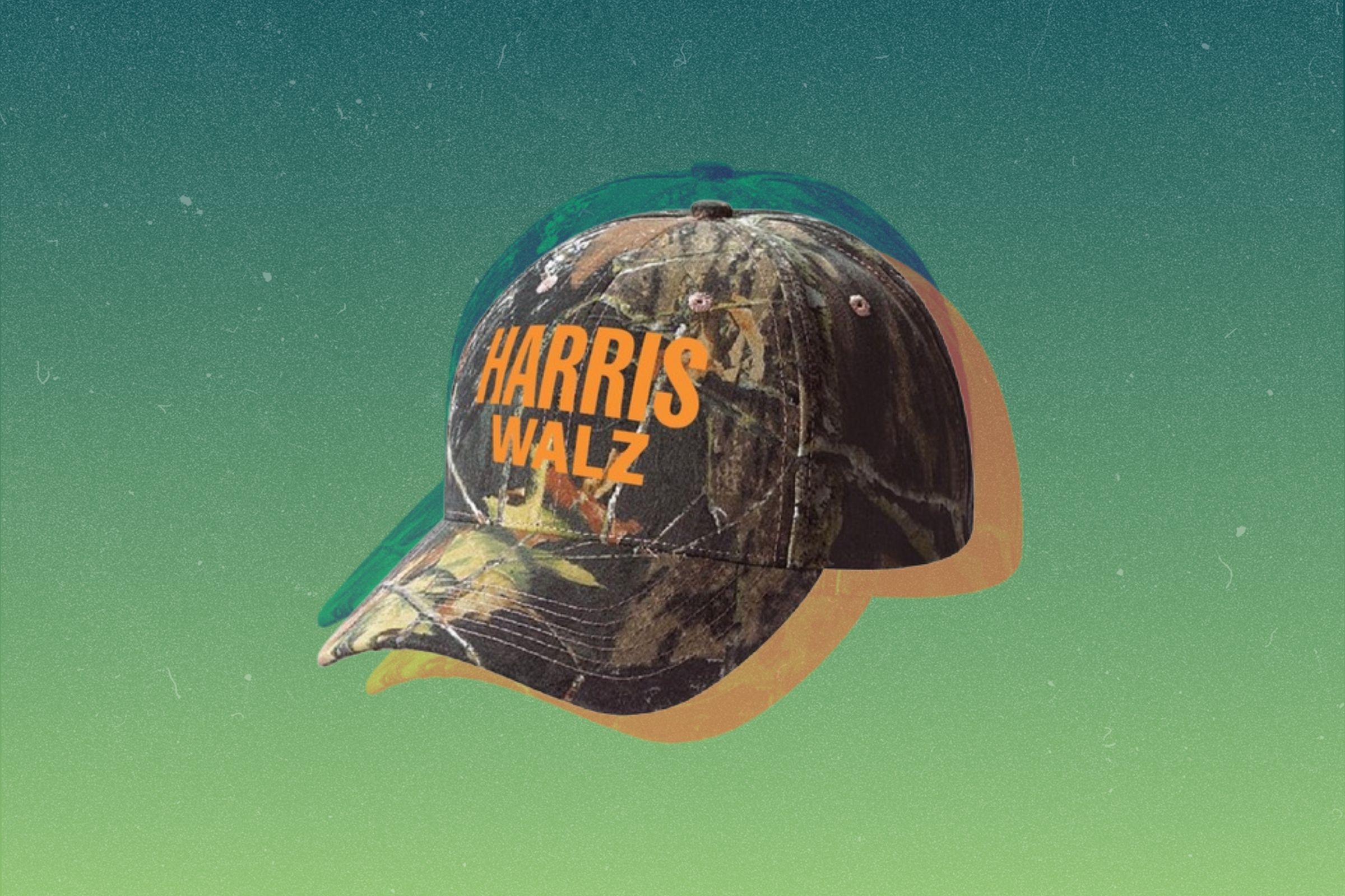 Why the Kamala Harris Tim Walz Camo Hats Are a Viral Hit