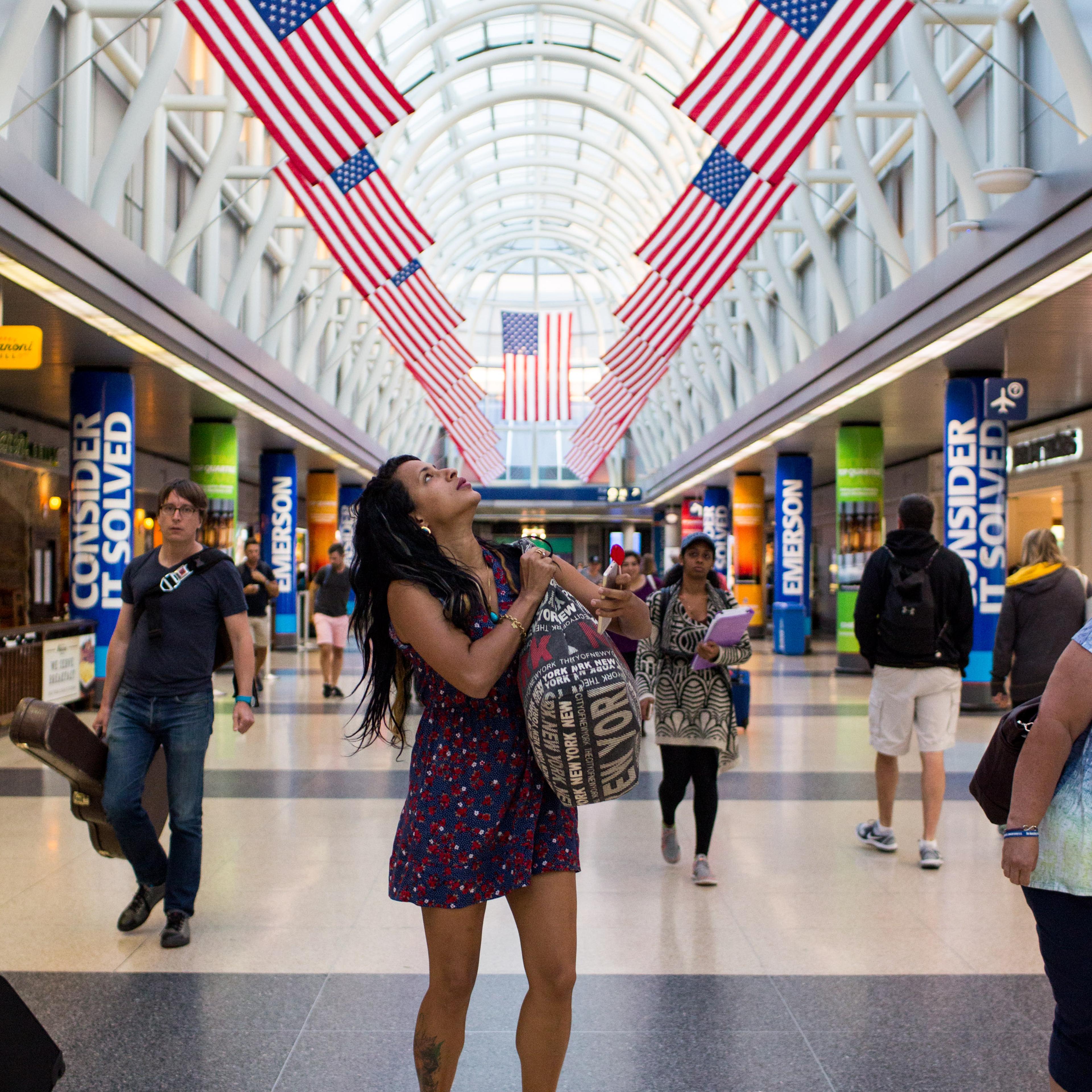 July 3, 2016 - Liset arrives at Chicago O'Hare International Airport to be reunited with her boyfriend, Joey, who she met in Cuba back in January and paid for her trip to go to the Unites States.