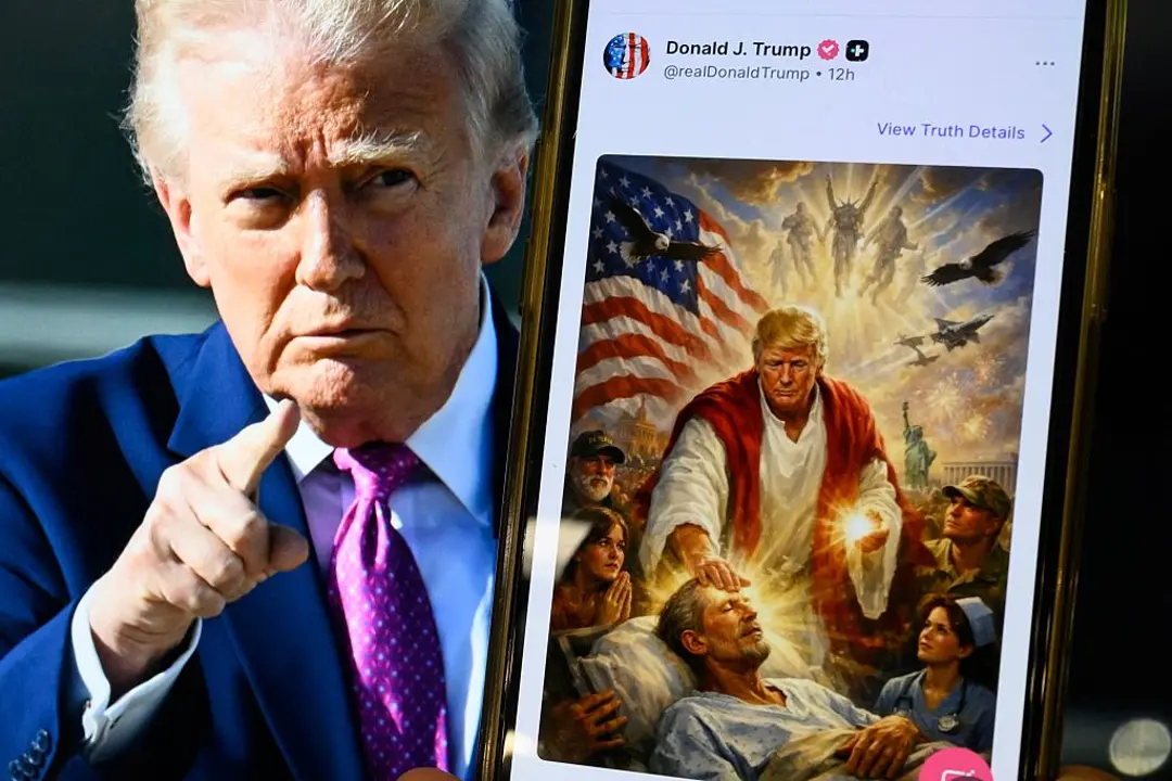 Catholic Vance Breaks Silence on Trump's Jesus-Like Image Amid Outcry