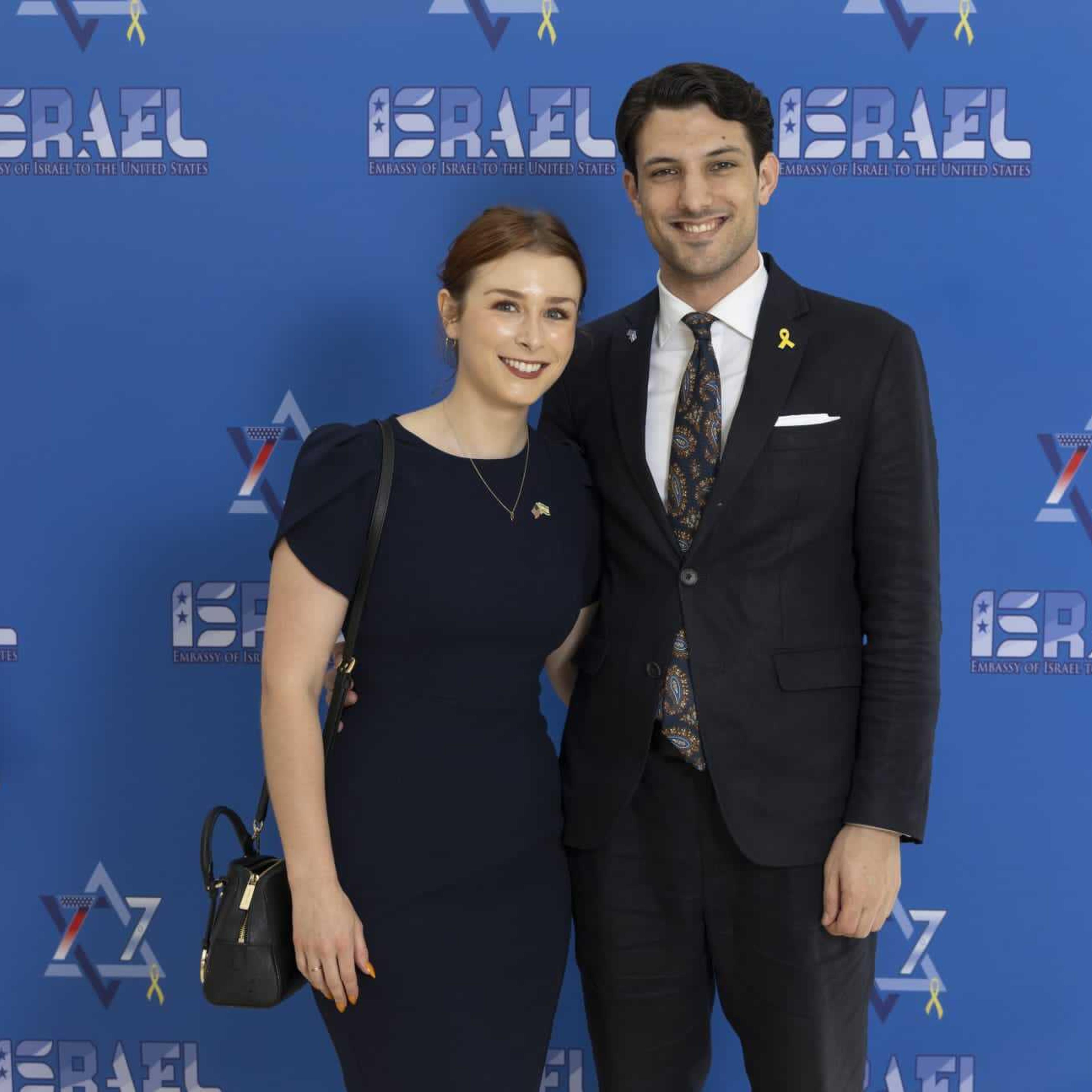 Israel's embassy in the US has posted a photo of the two victims of the shooting overnight in Washington