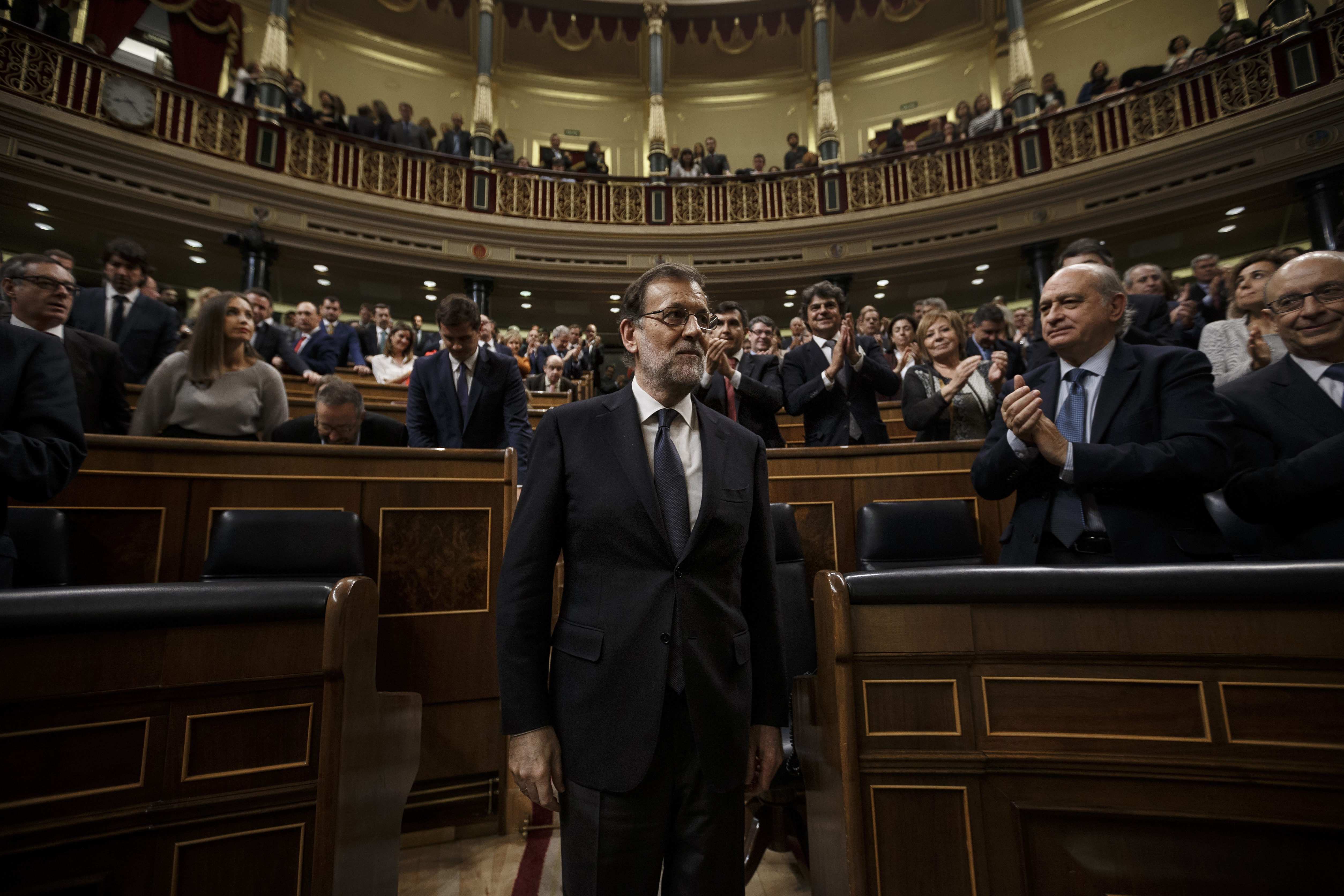 Spanish Prime Minister Mariano Rajoy Re-Elected