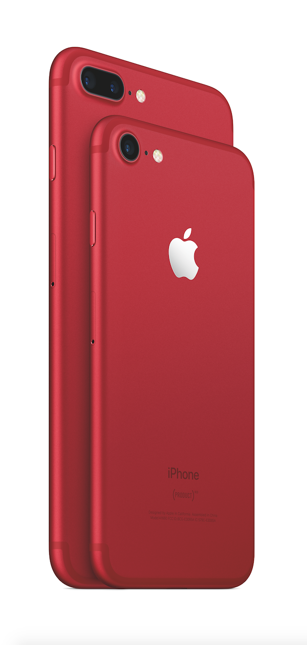 Apple iPhone 7 PRODUCT(RED) 本体 Apple introduces iPhone 7 and iPhone 7 Plus (PRODUCT)RED Special