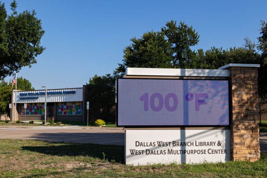 Dallas Temperatures Top 100 Degrees