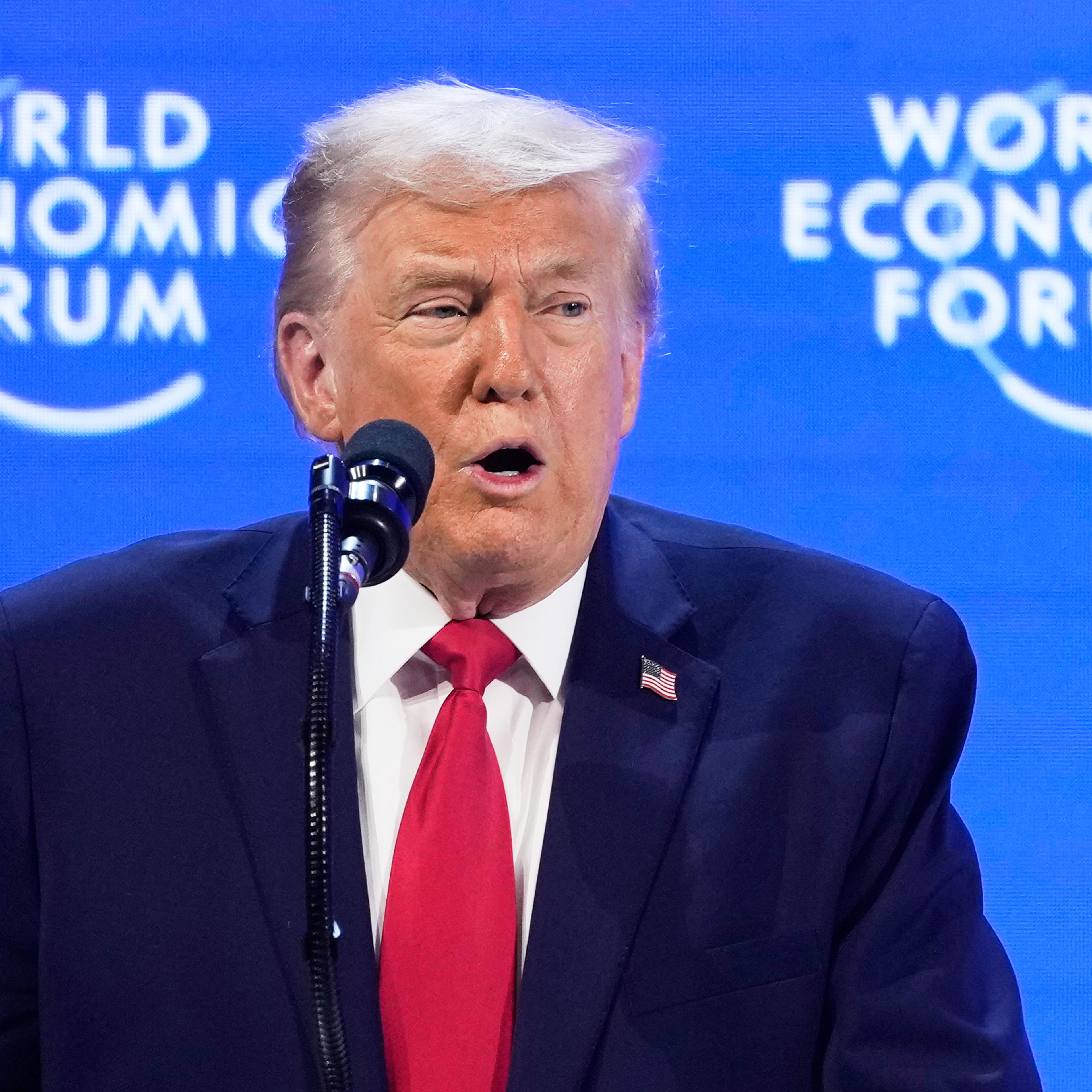 Switzerland Davos Trump