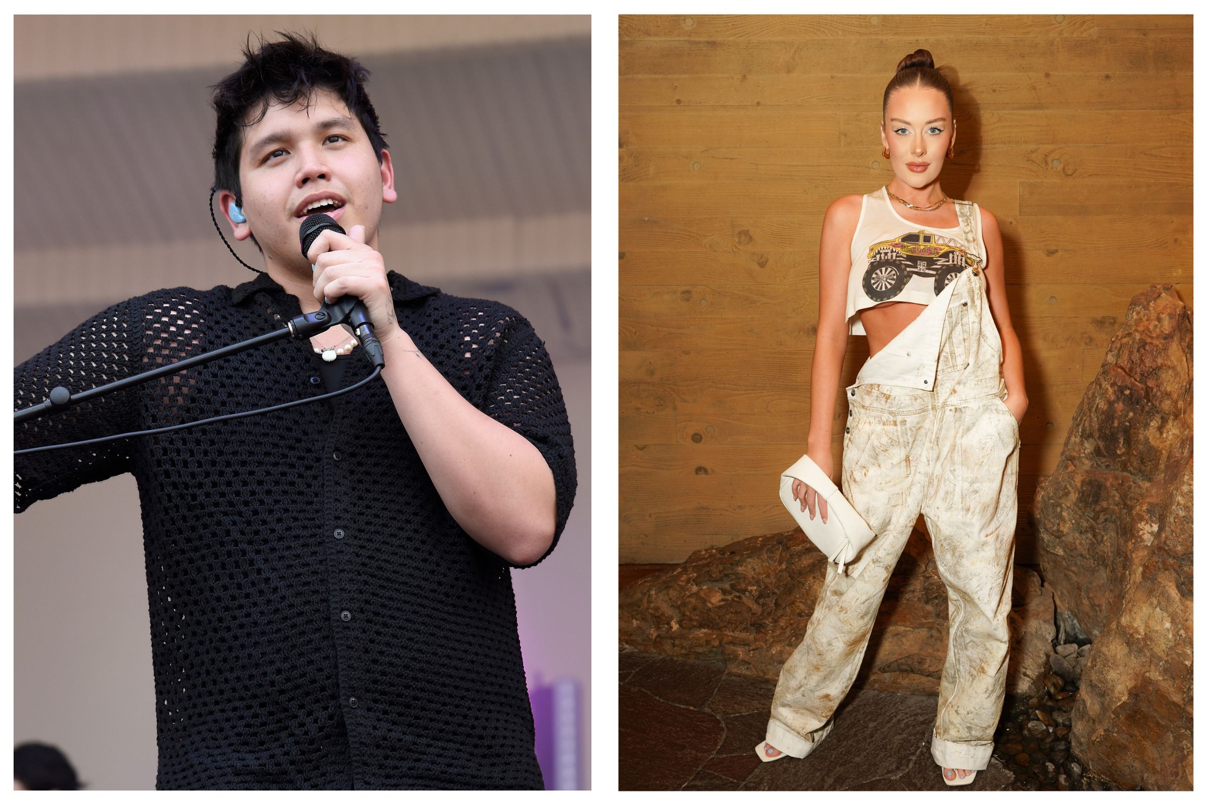 From left: Clinton Kane and Brooke Schofield.