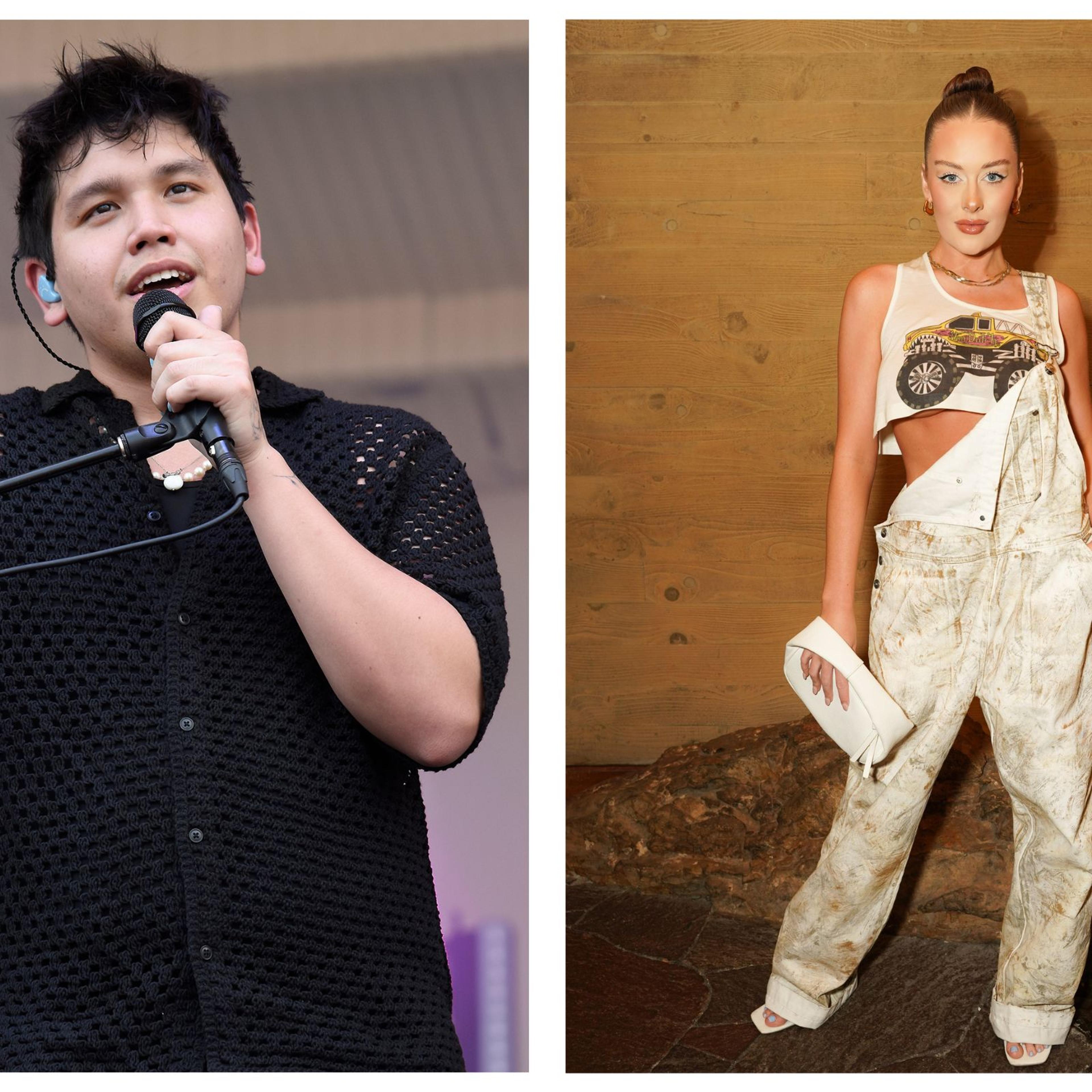 From left: Clinton Kane and Brooke Schofield.