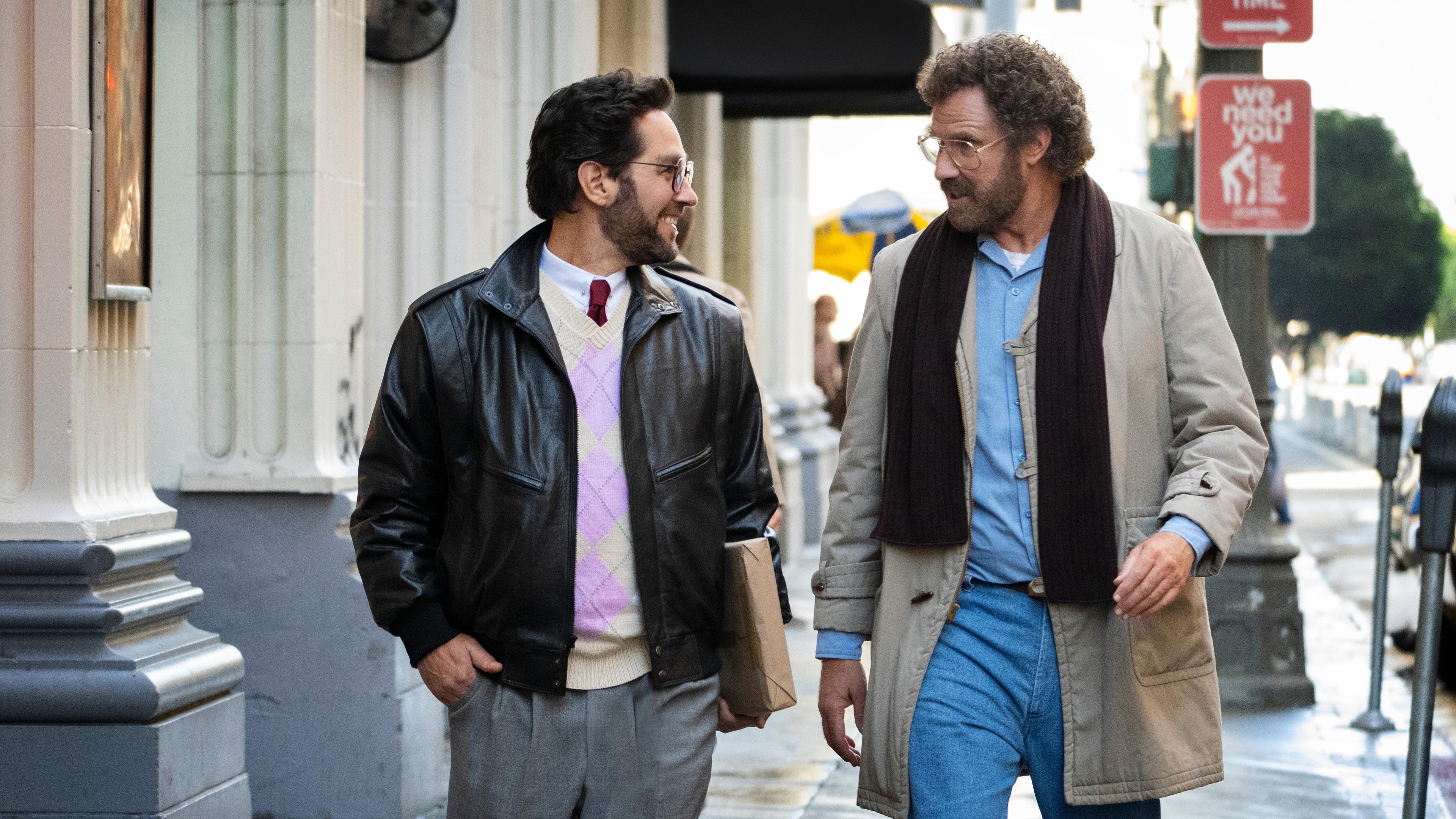 Paul Rudd, left, and Will Ferrell in 'The Shrink Next Door'