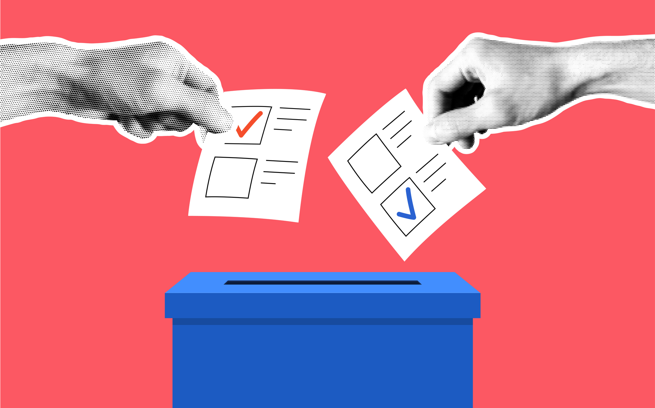 Ballot boxes