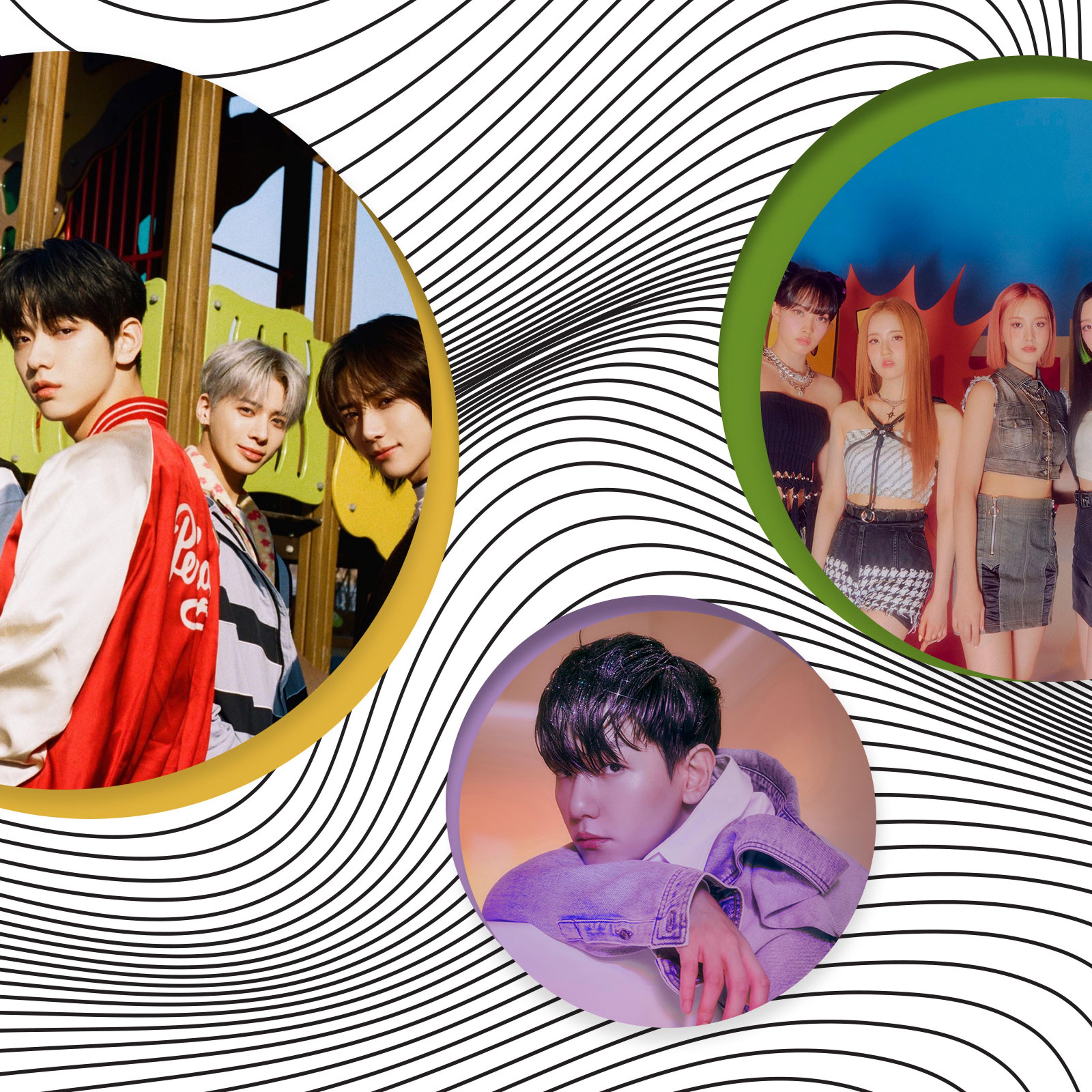 TXT; STAYC; Baekhyun