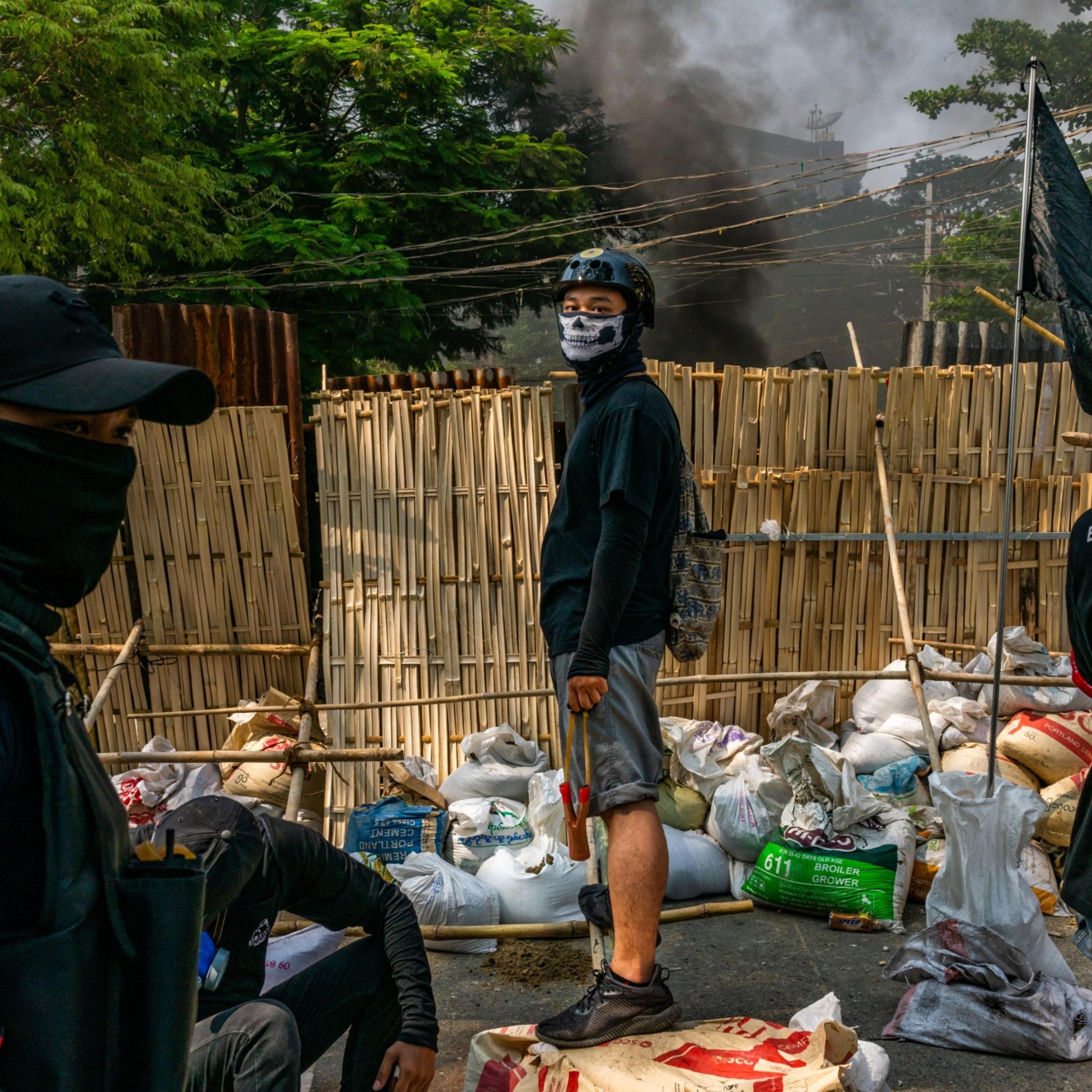 Myanmar Protests Continue On Deadliest Day Since Coup