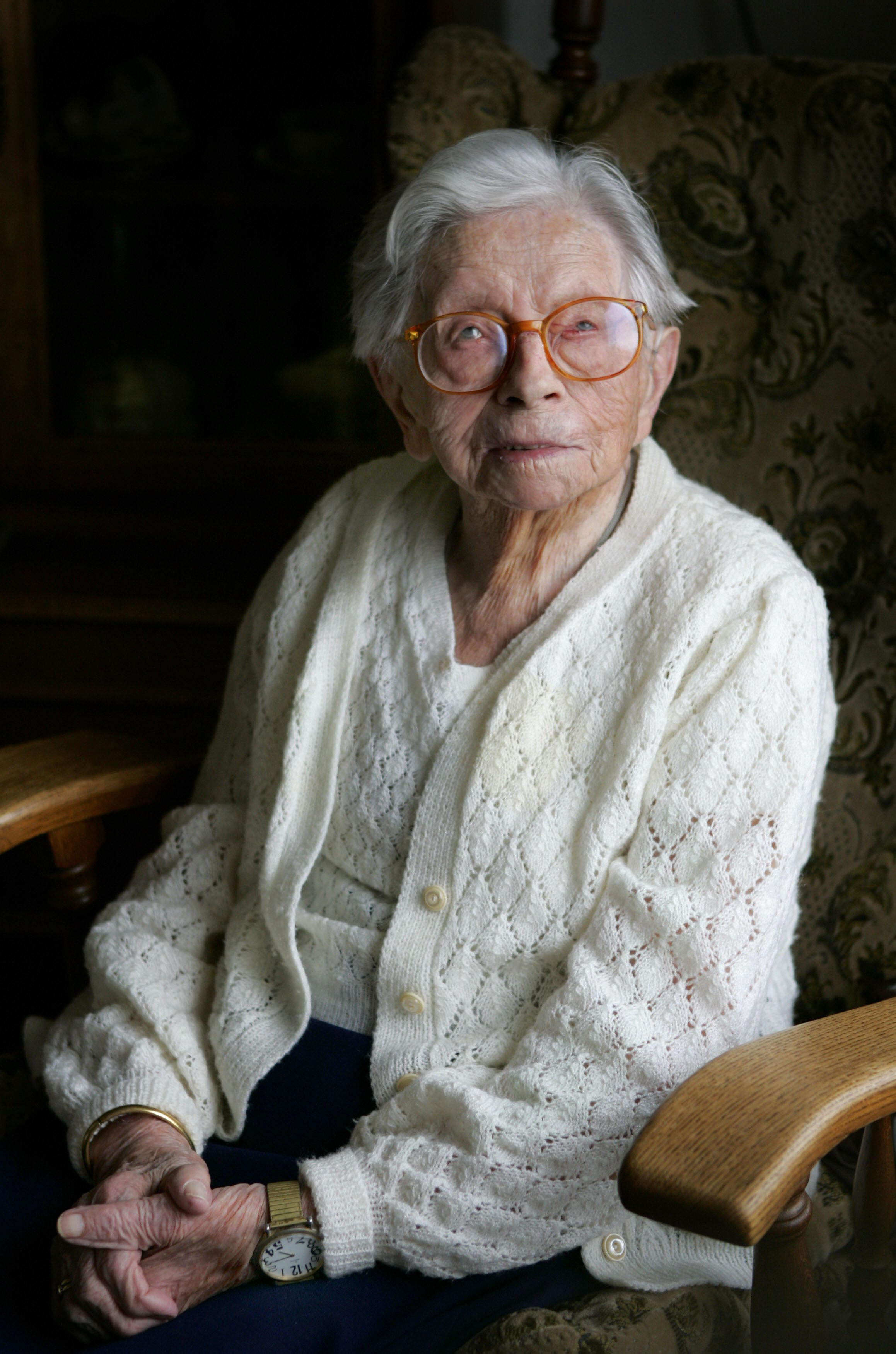 Hendrikje van Andel-Schipper, 113 years