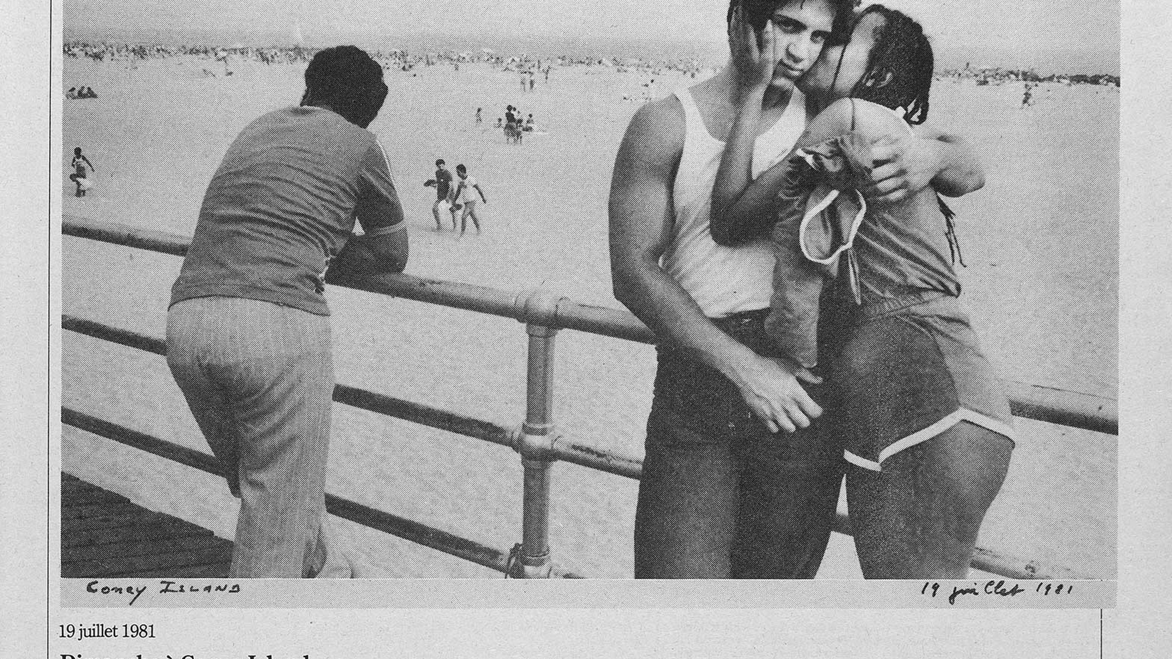 A photograph from Raymond Depardon's 1981 assignment