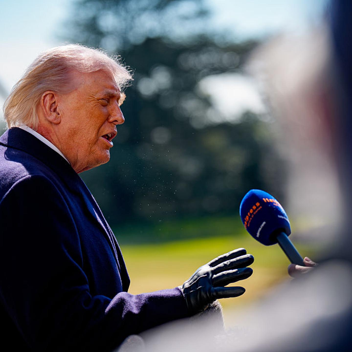 President Trump Departs Washington For Texas And Florida
