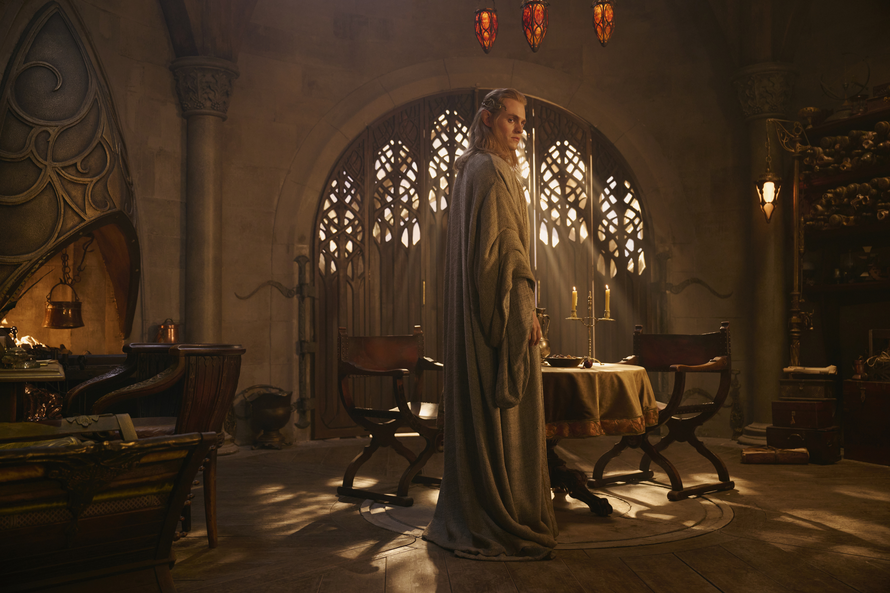 Charlie Vickers as Annatar in The Rings of Power