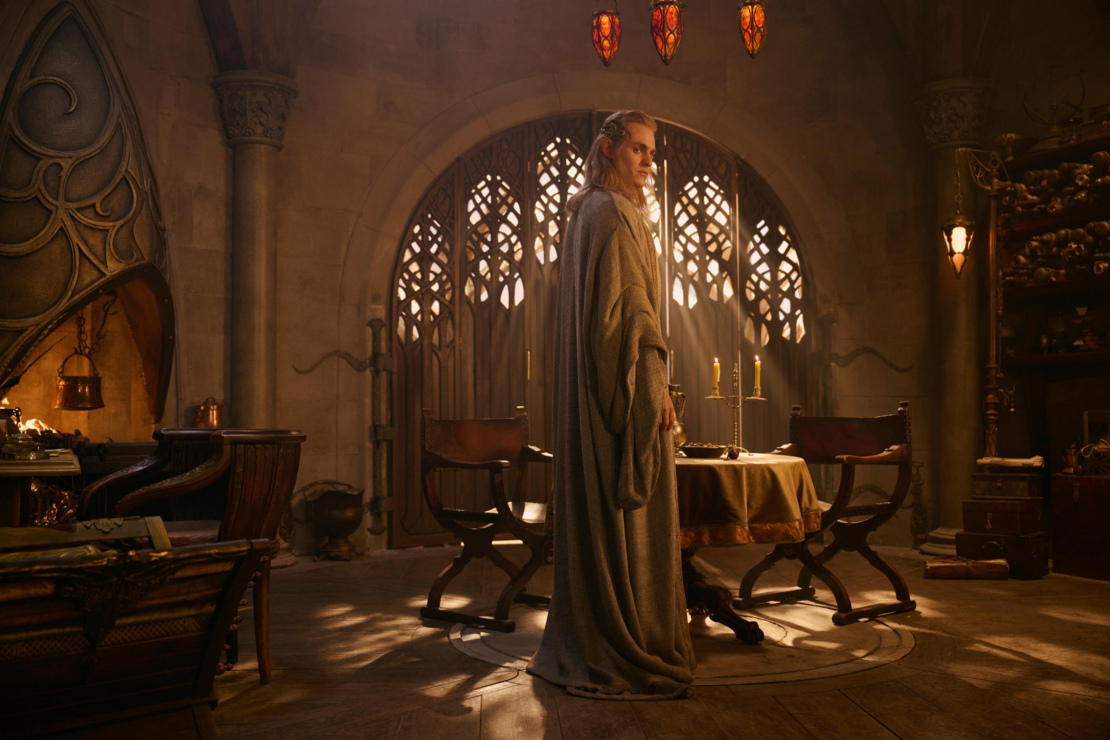 Charlie Vickers as Annatar in The Rings of Power