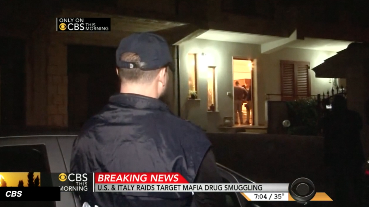 WATCH: FBI And Italian Police Bust Ndrangheta Mafia Drug Ring