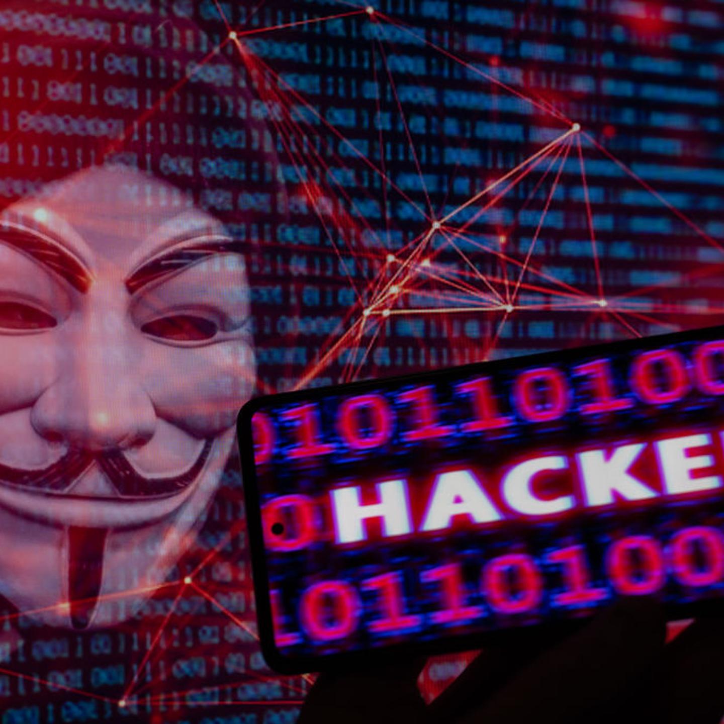 Internet Hacking Illustration