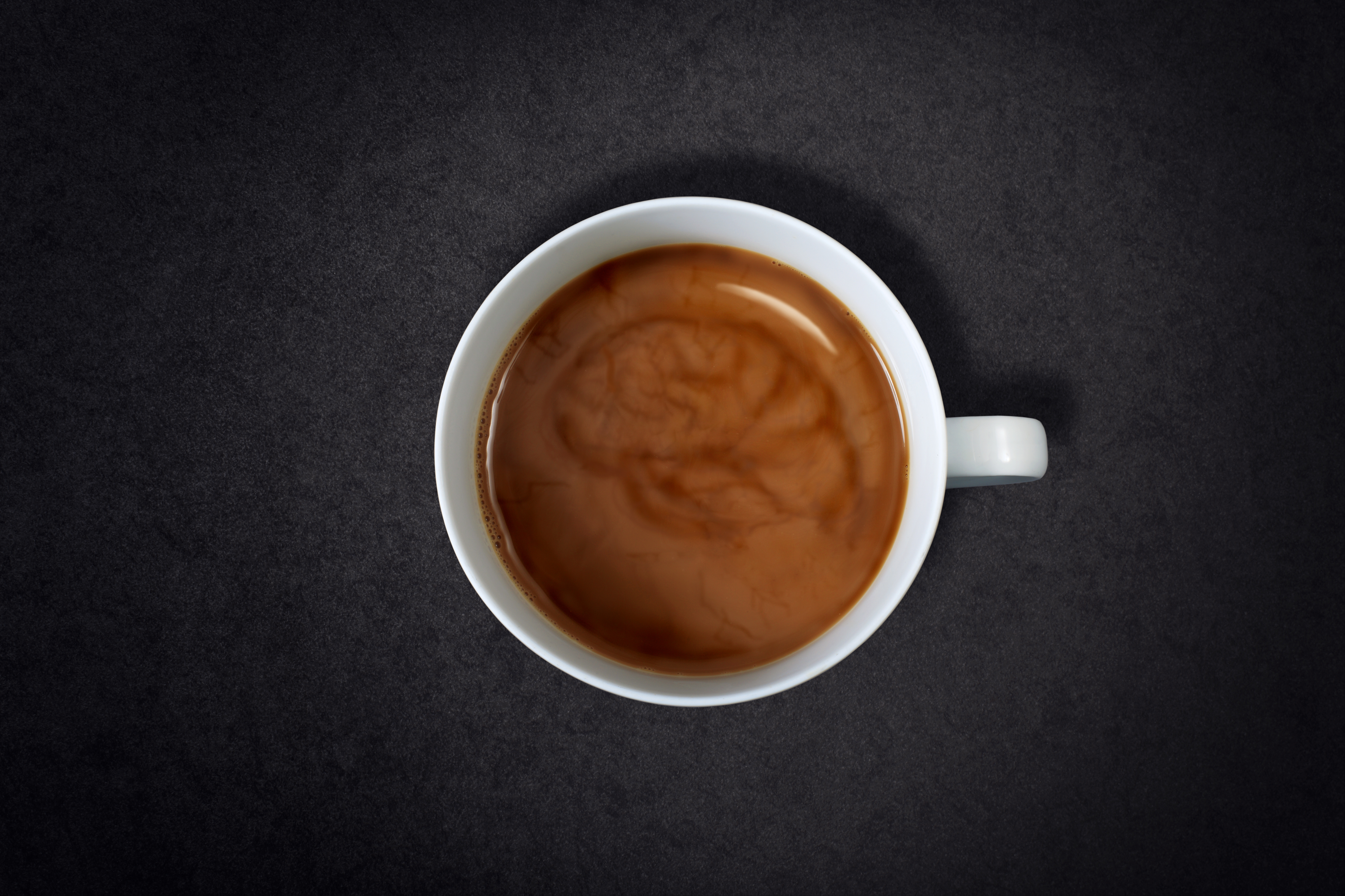 Brain Swirl in a Cup of Coffee
