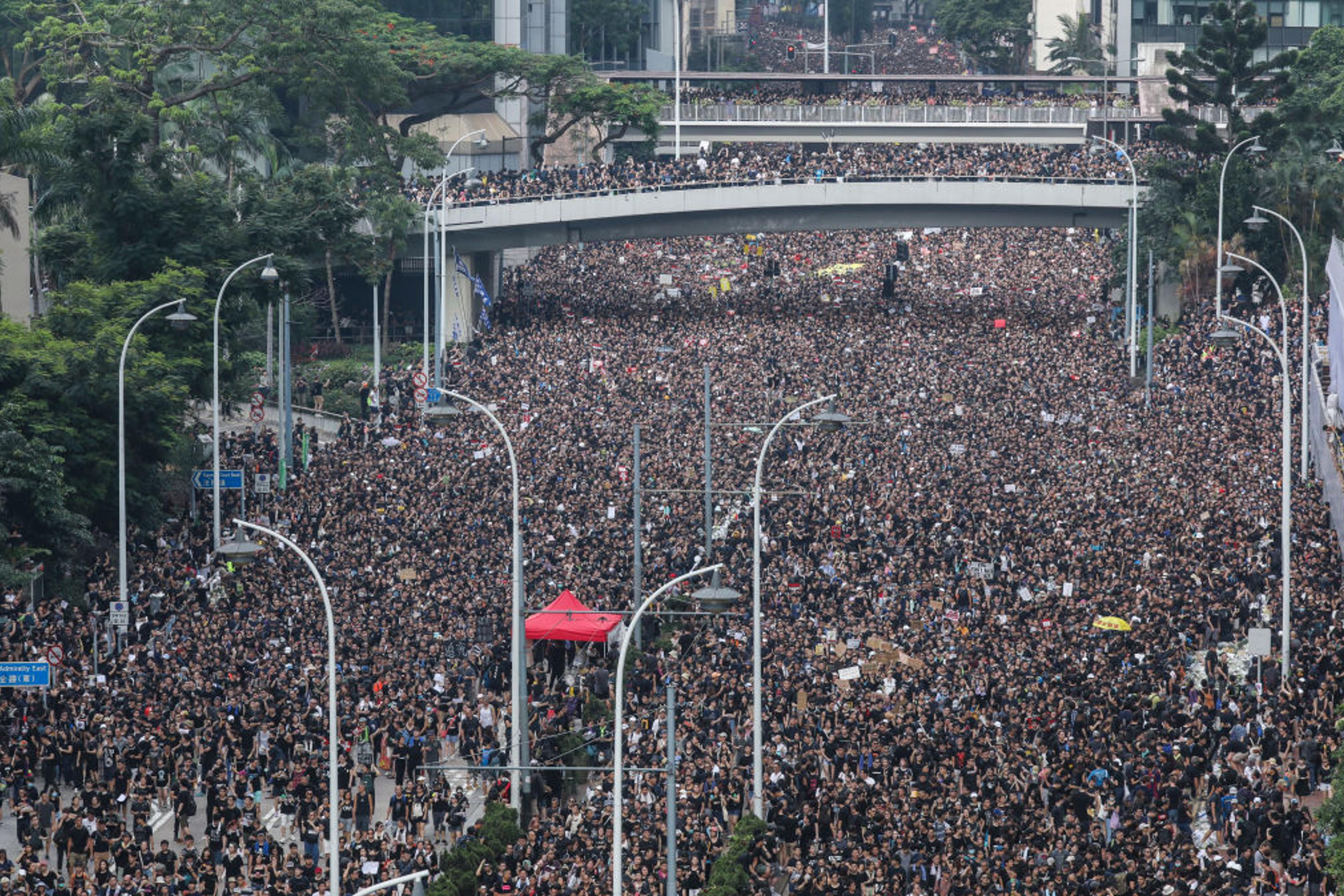 Protests Continue Against Extradition Treaty