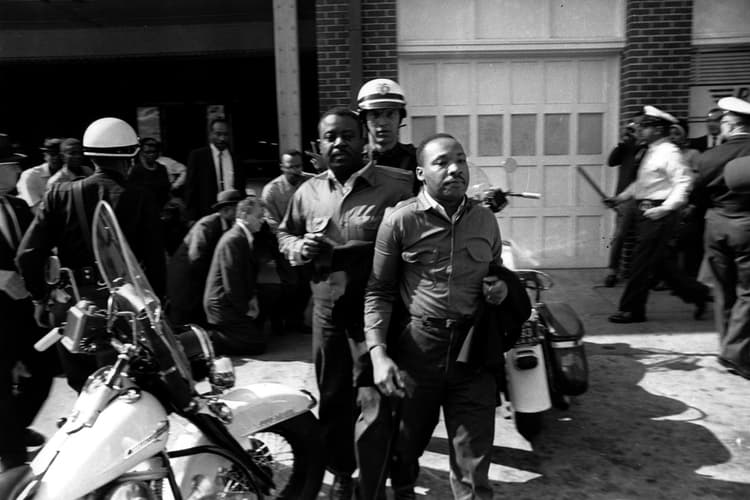 Dr. MLK Jr. being arrested