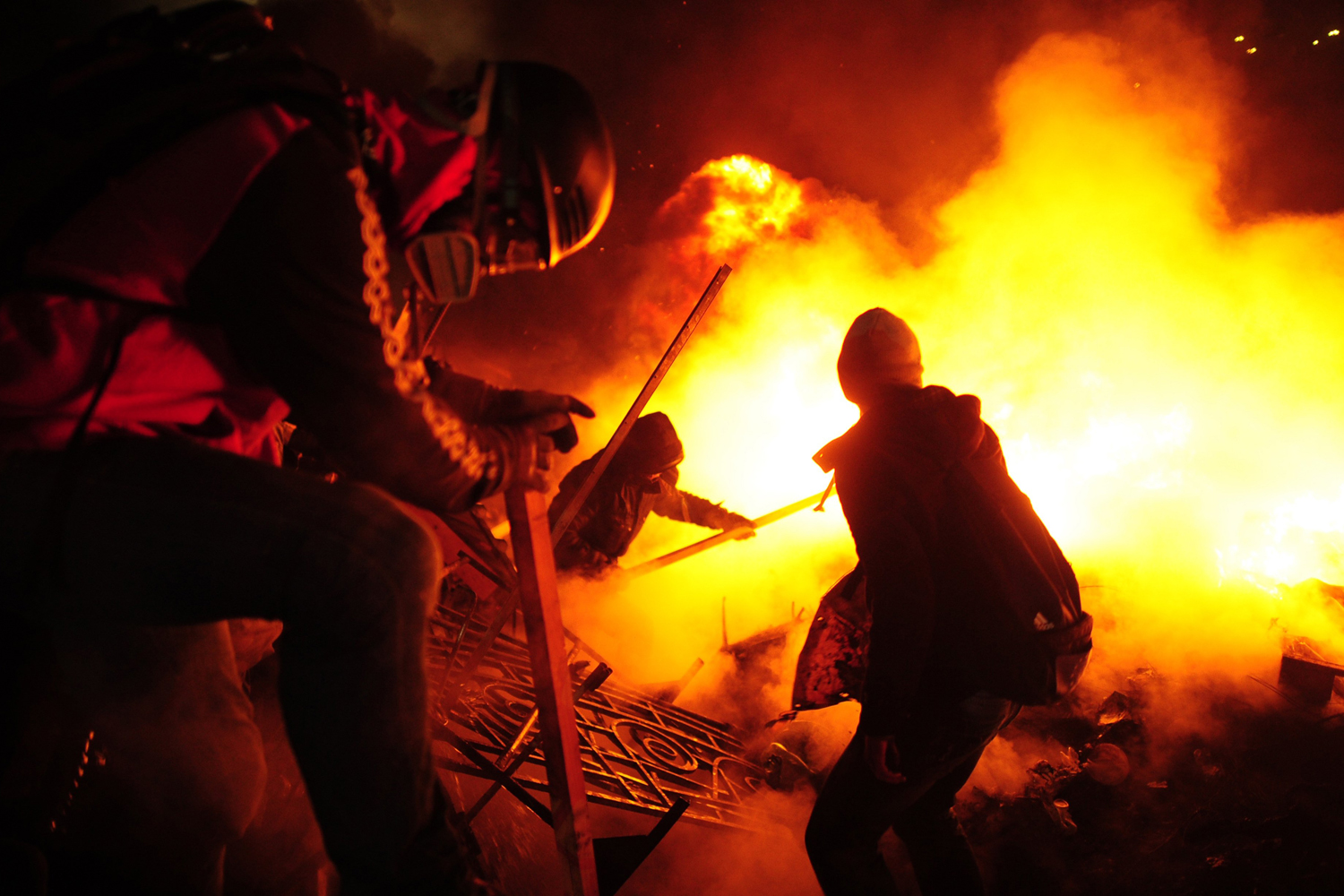 Violence Escalates As Kiev Protests Continue