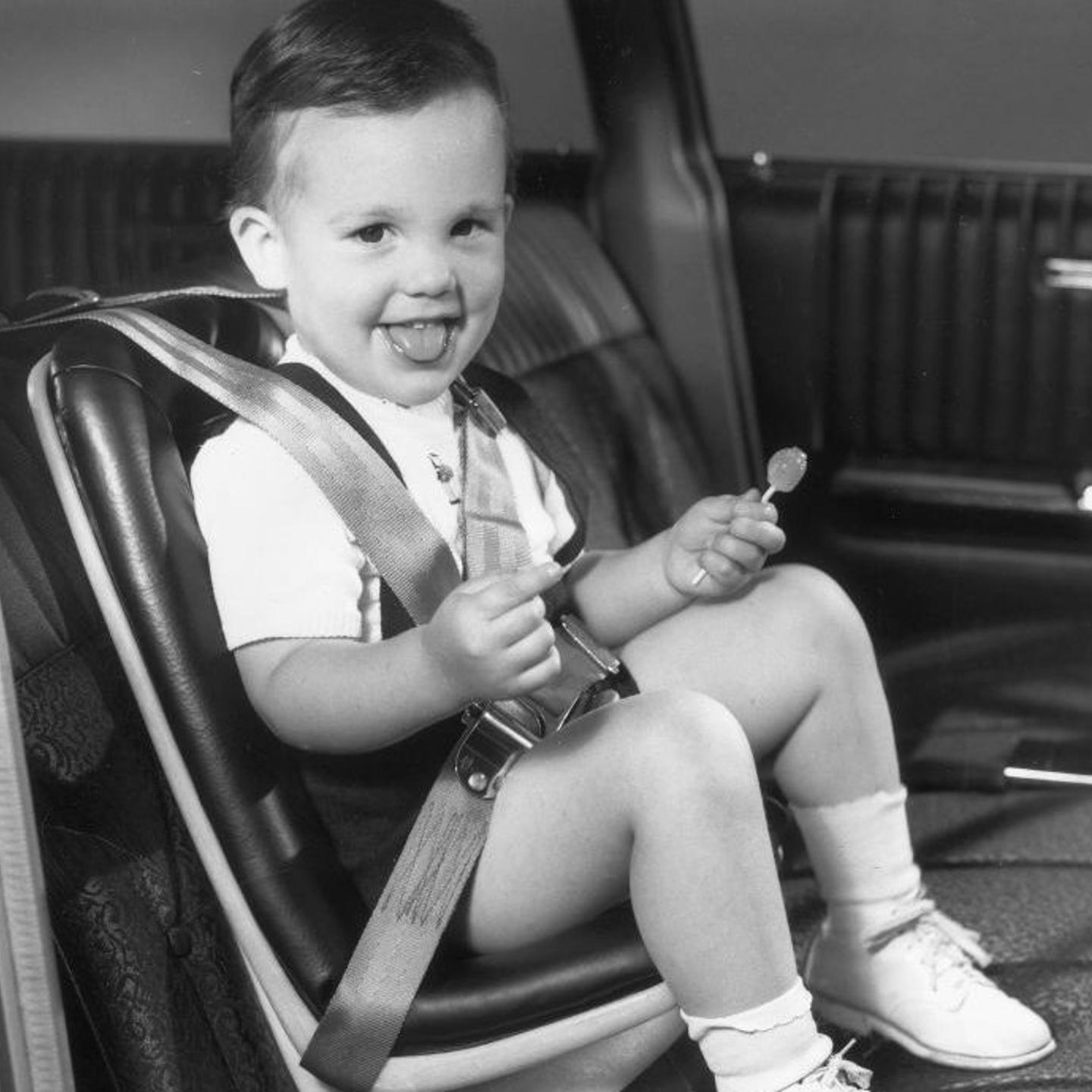 Young Passenger in Carseat