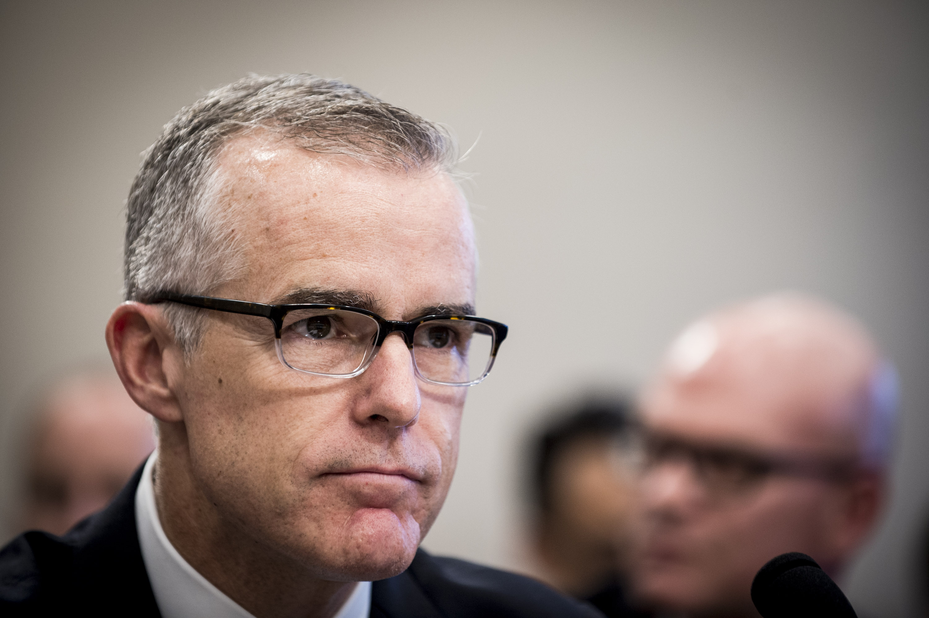 Criminal Referral Filed About Andrew McCabe, Fired FBI Chief