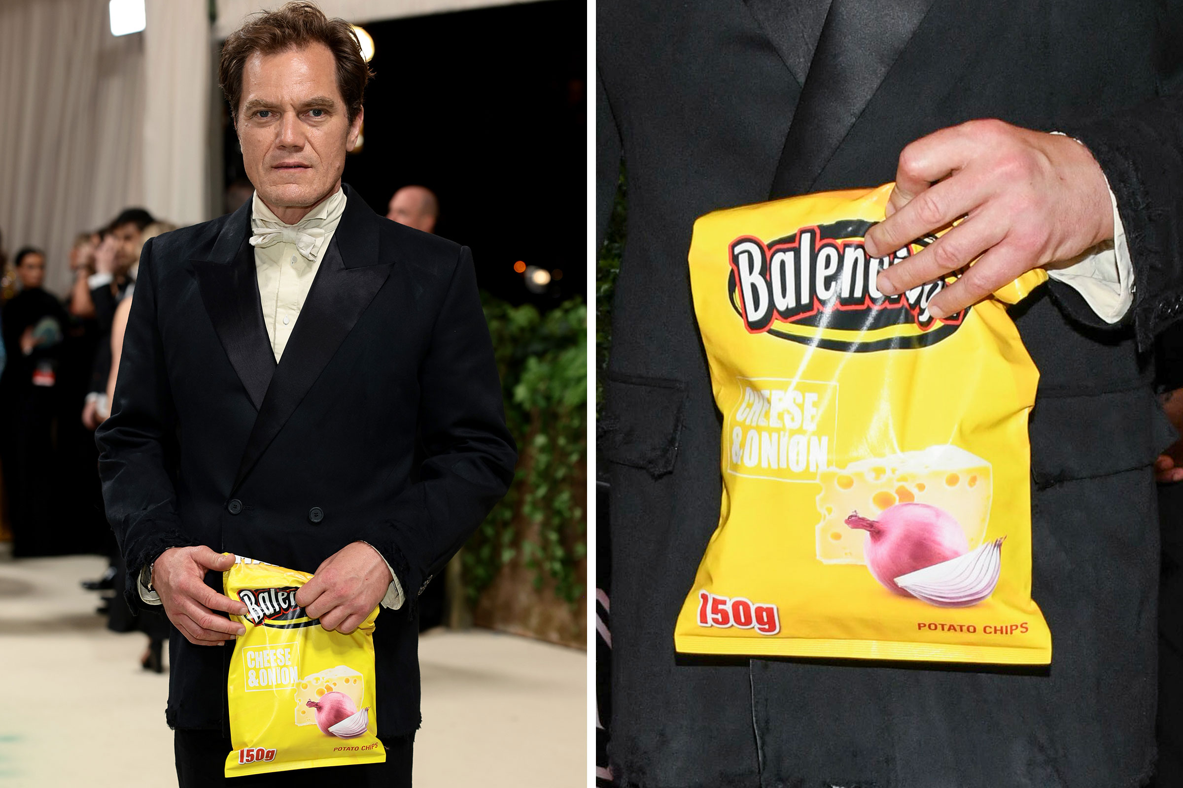 Balenciaga チーズ＆オニオン チップスバッグ The Best Accessory Seen on the Met Gala Red Carpet