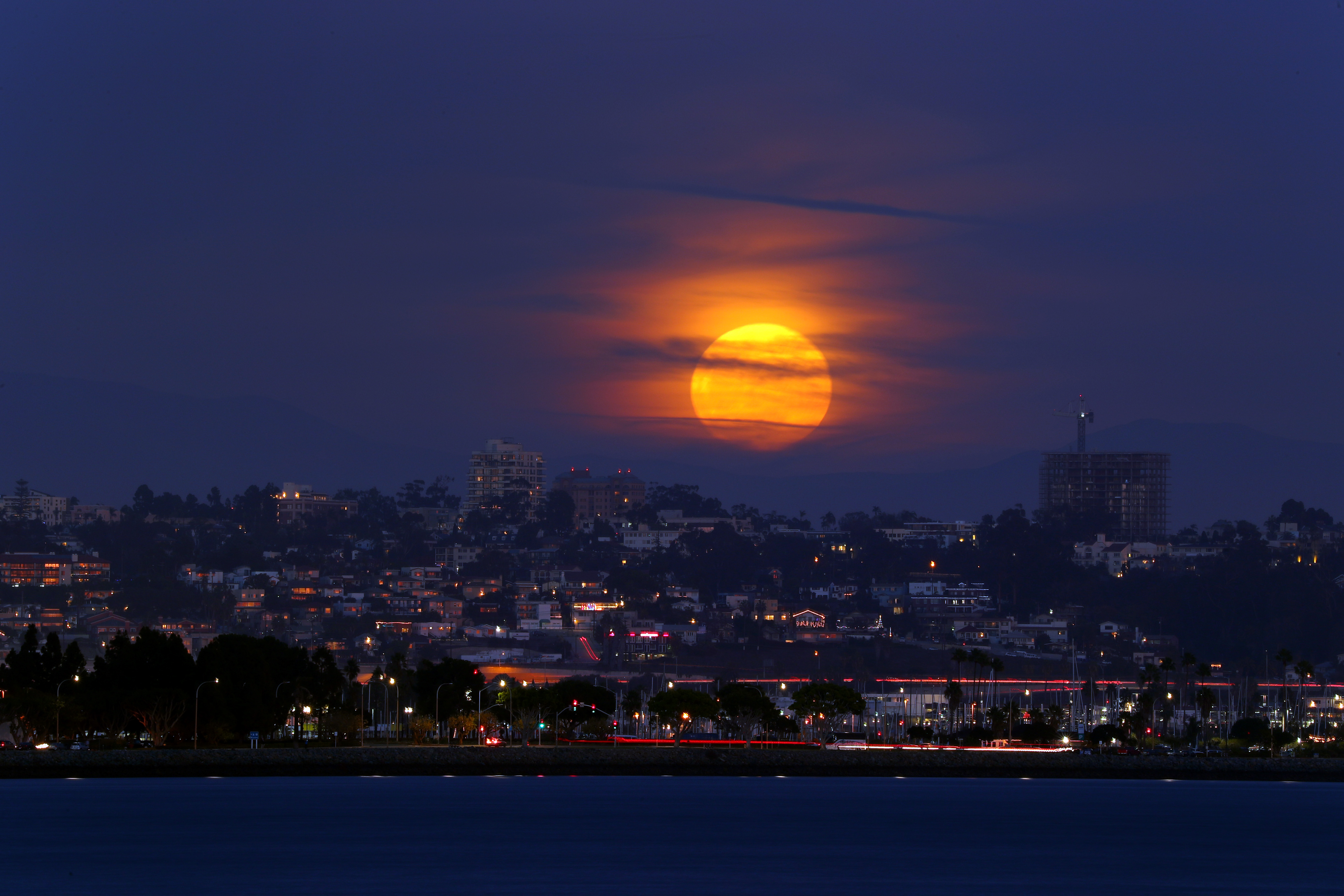 San Diego Supermoon