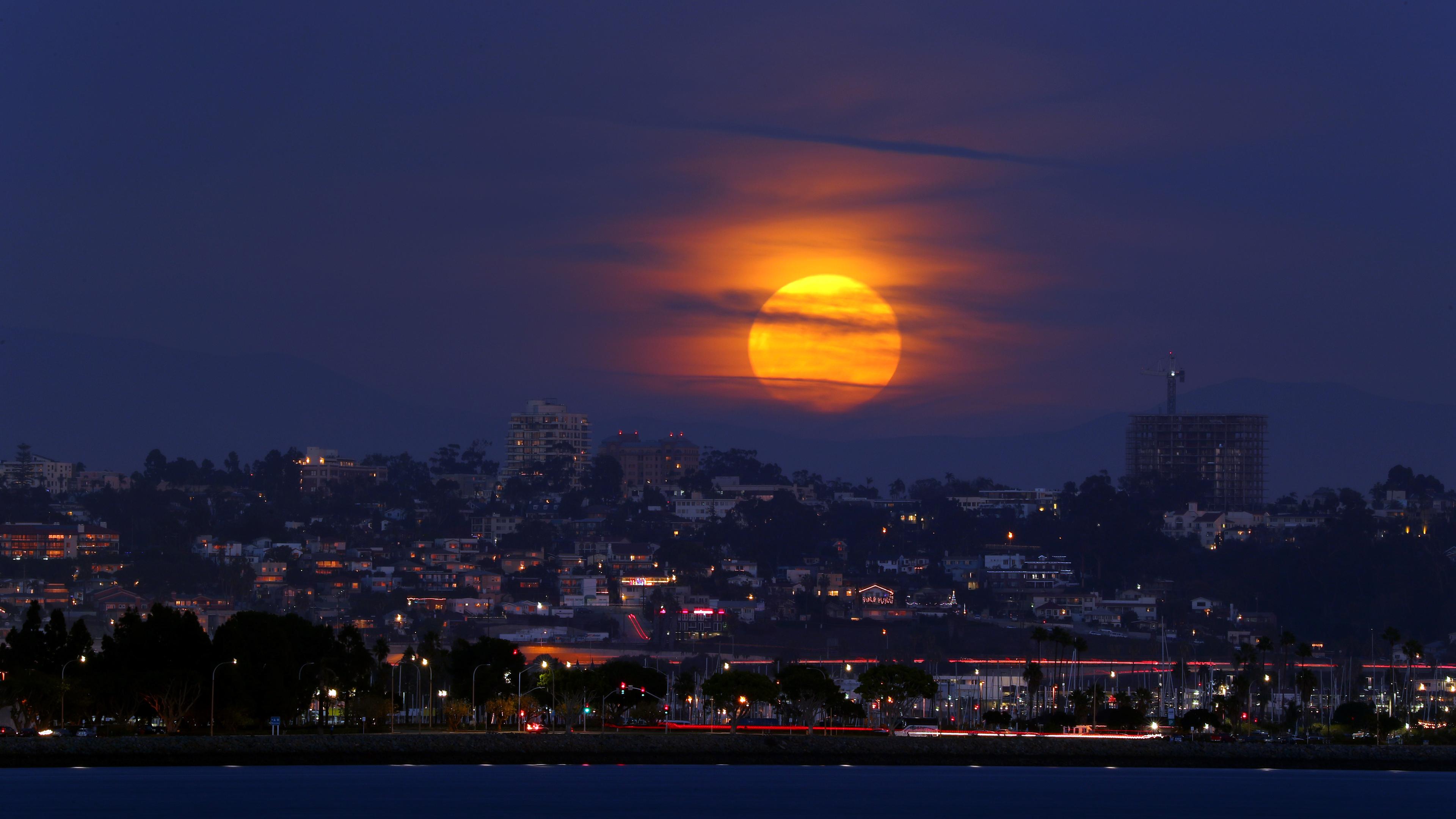 San Diego Supermoon