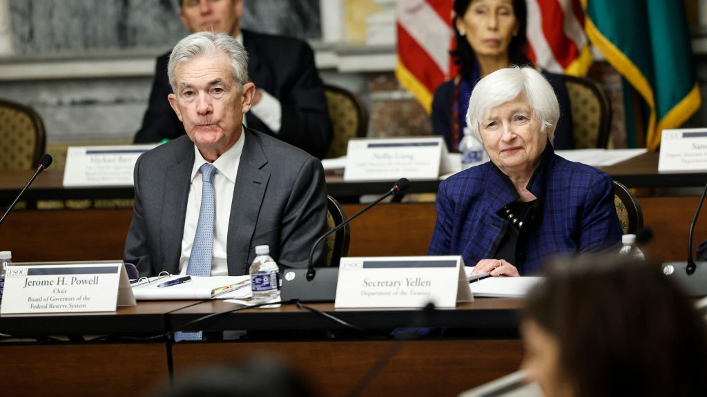 Treasury Secretary Janet Yellen Hosts Financial Stability Oversight Council Event