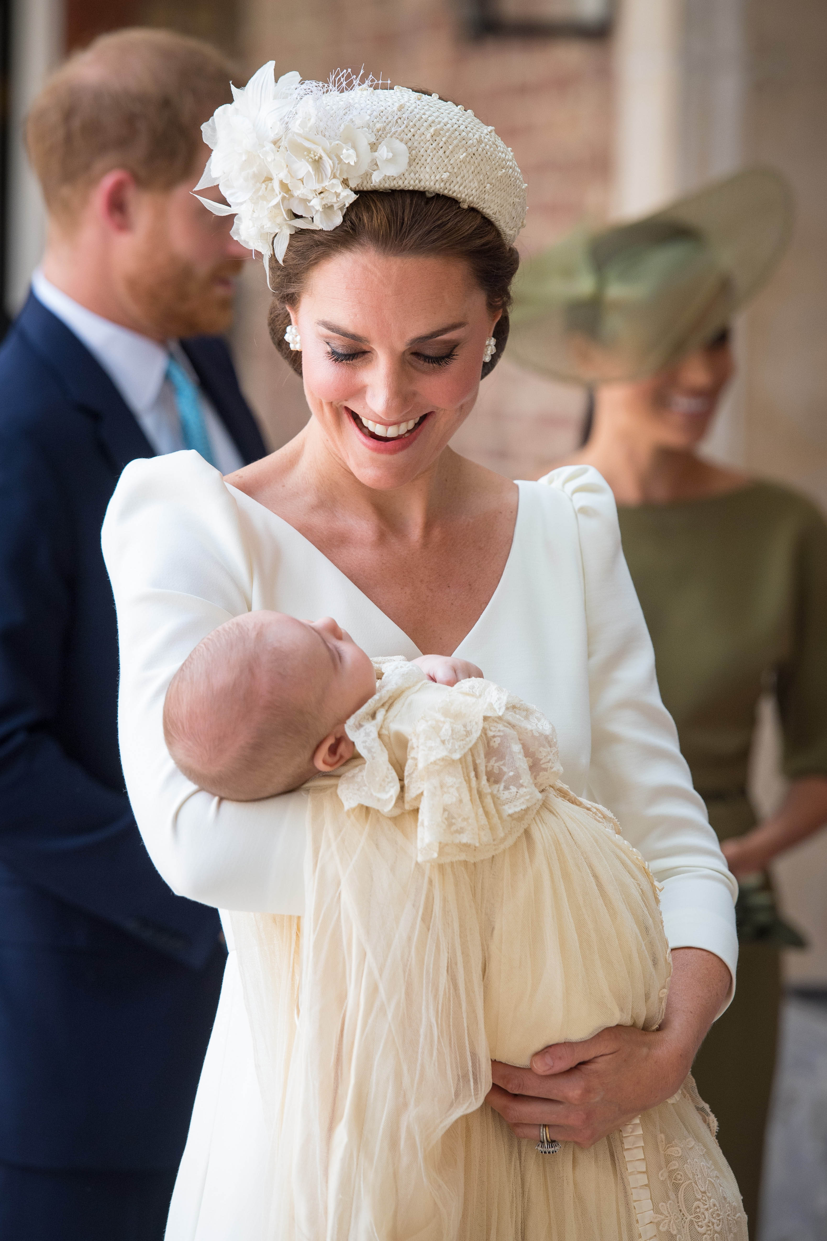 What Kate Middleton Wore at the Prince Louis Christening