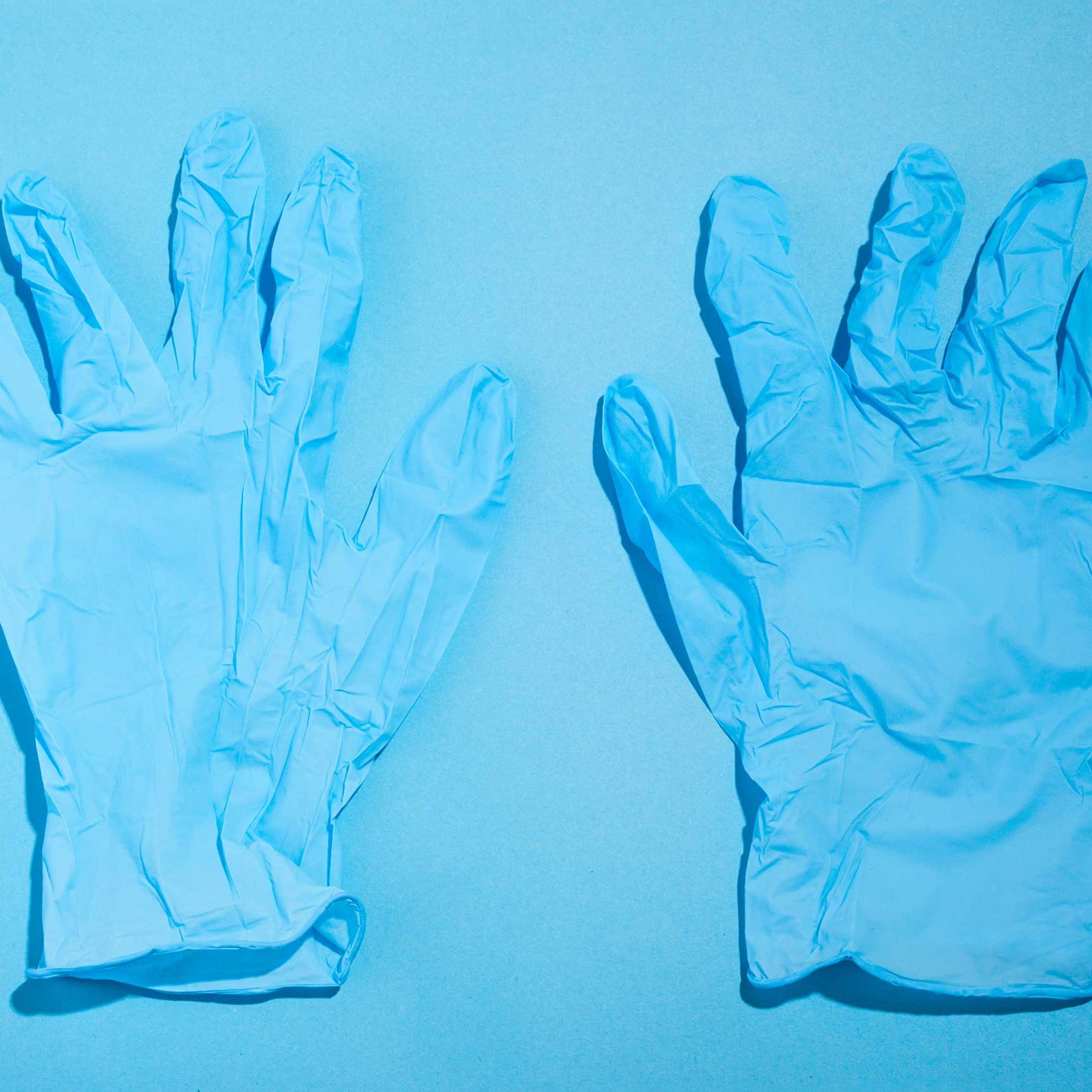 TIME.com stock photos Health First Aid Kit Gloves