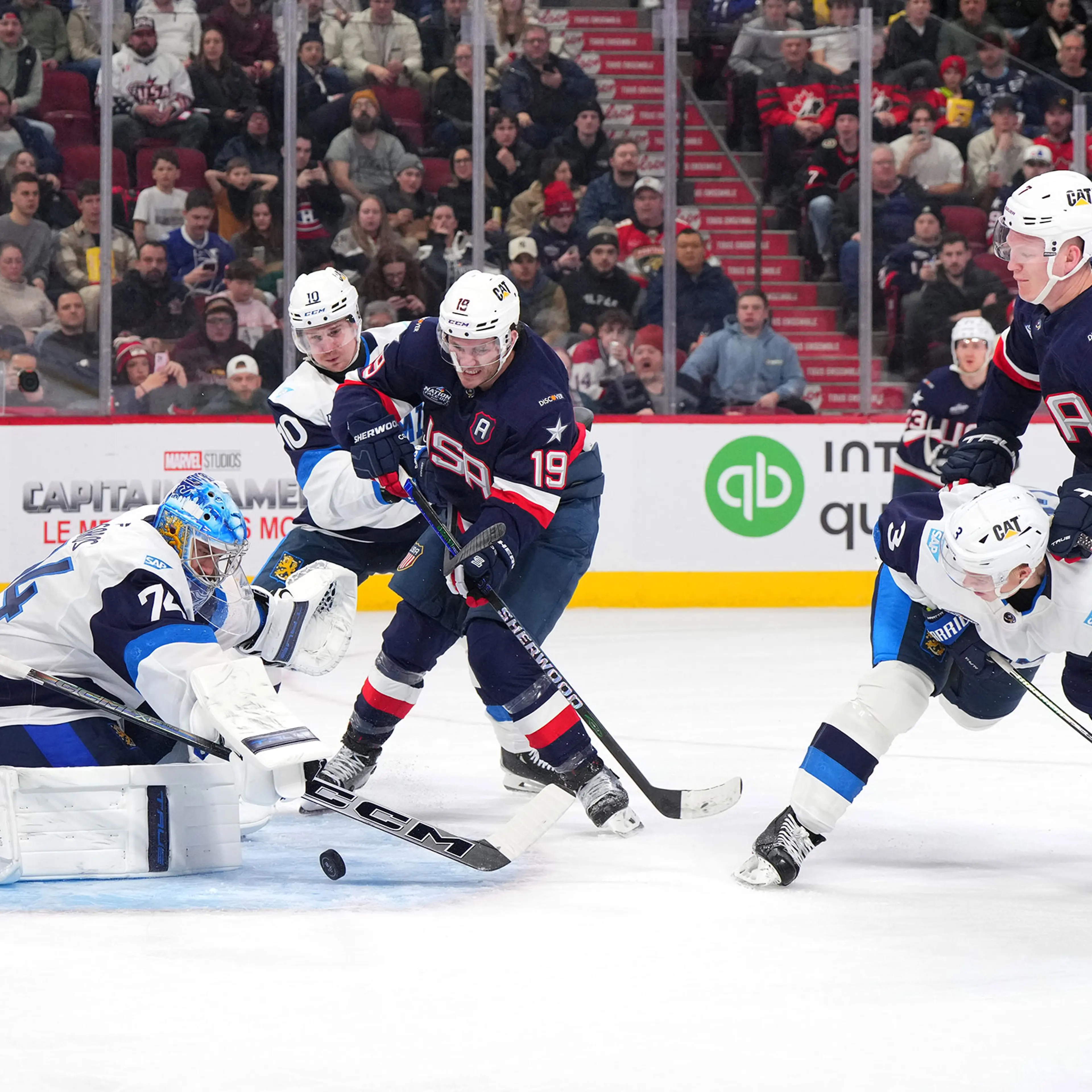 NHL 4 Nations Face-Off - United States v Finland