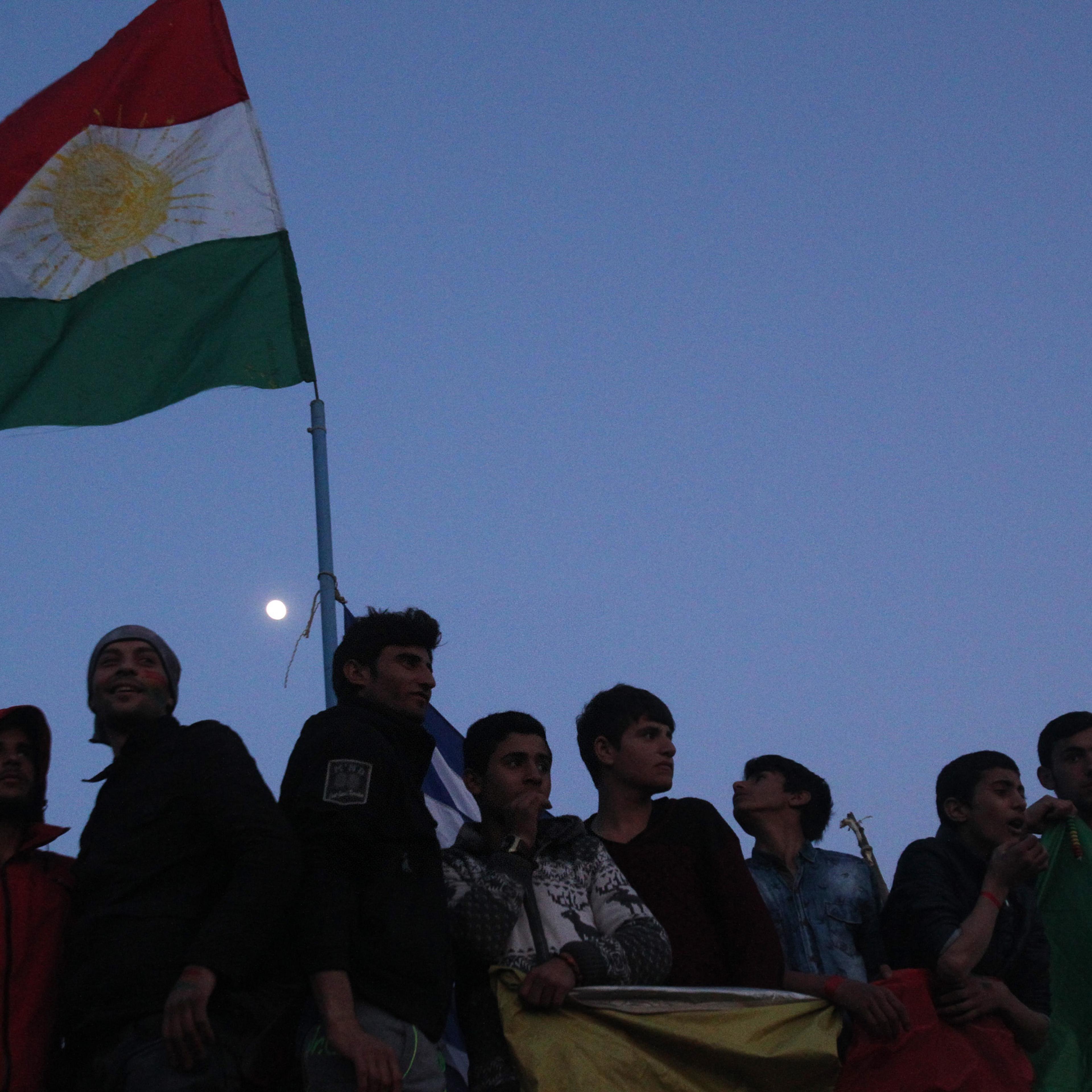 GREECE-IDOMENI-REFUGEES-NEWROZ-CELEBRATION
