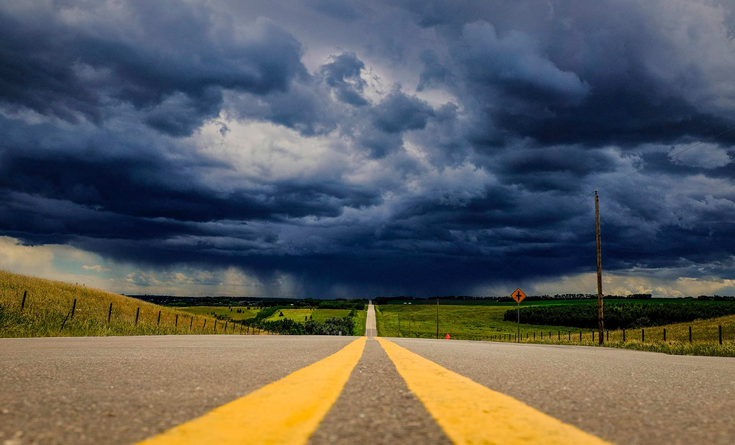 dark clouds