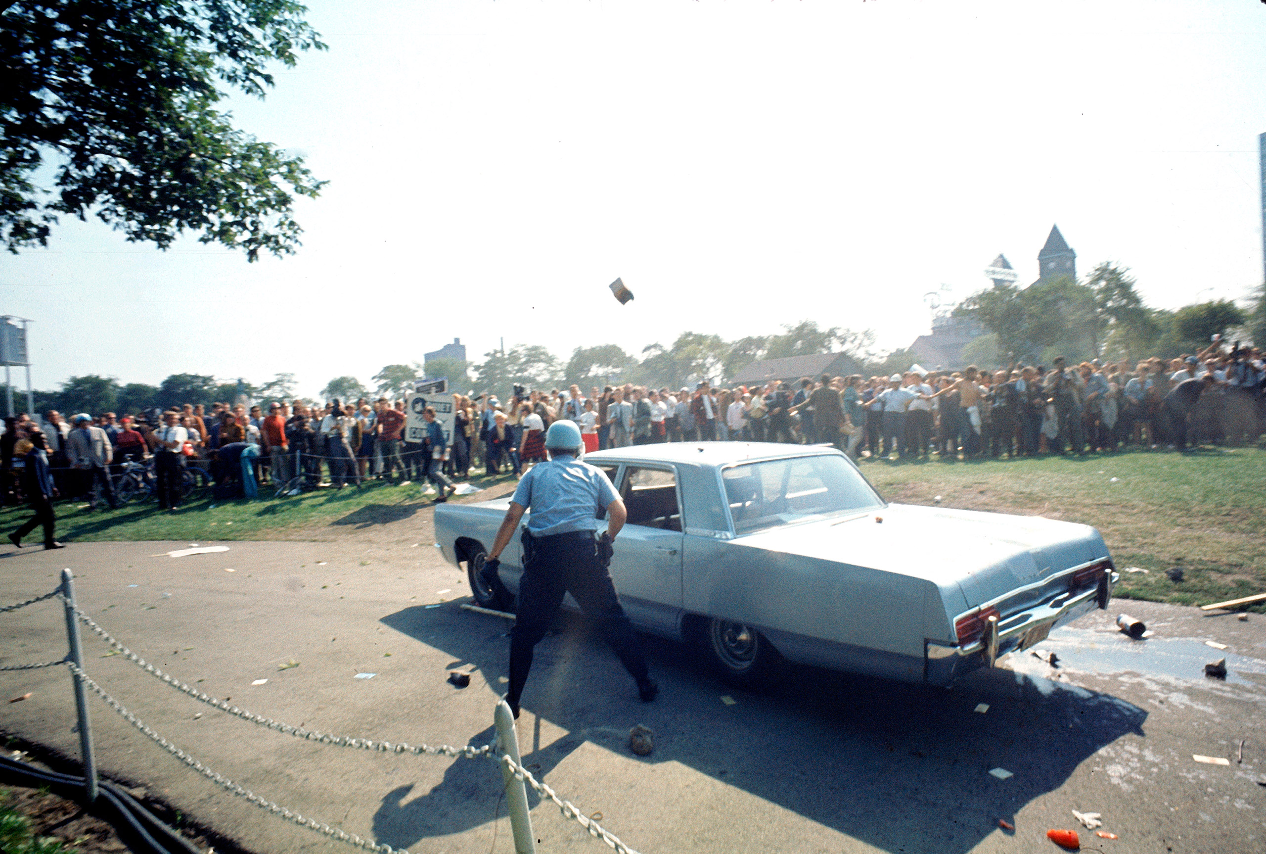 Democratic Convention Protests: Vivid Color Photos From 1968